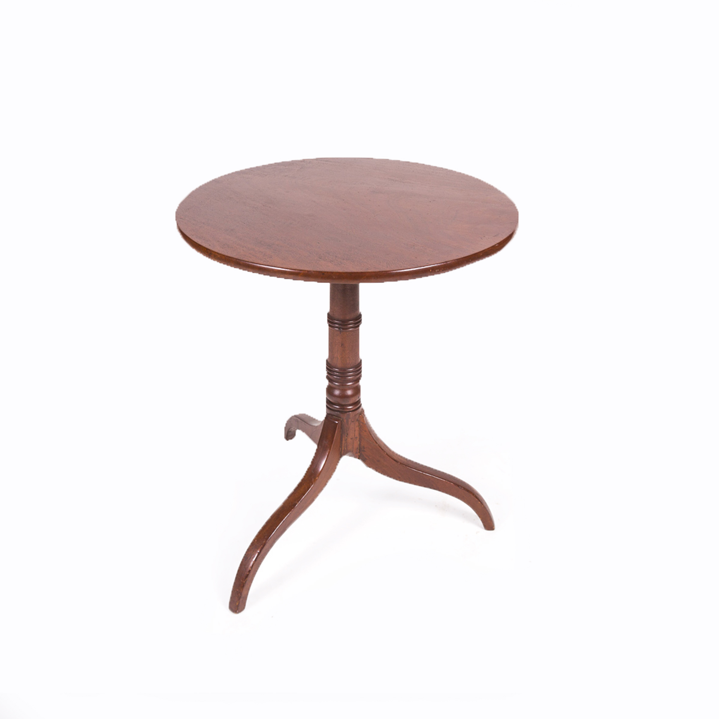 Antique English Mahogany Tilt-Top Table