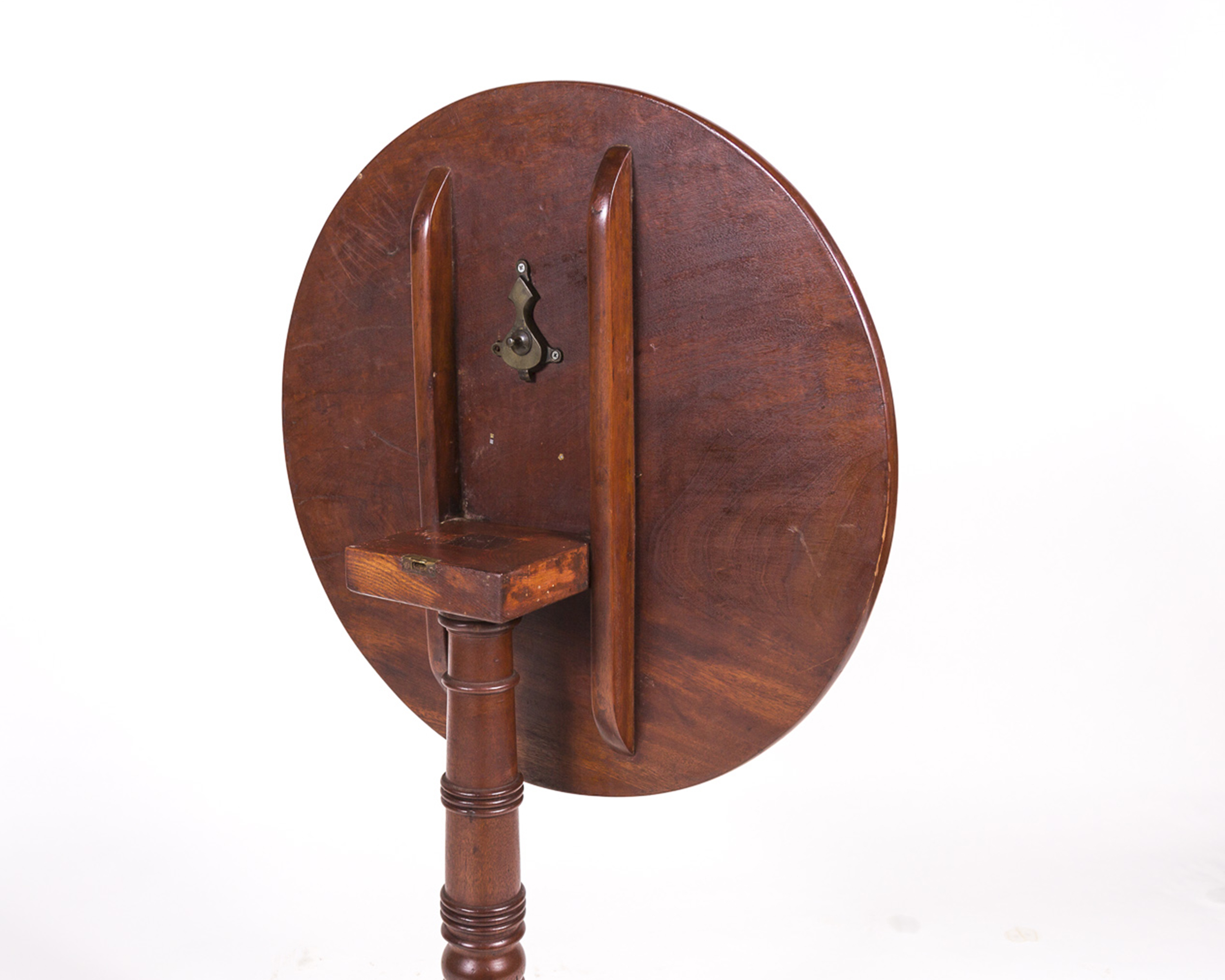 Antique English Mahogany Tilt-Top Table
