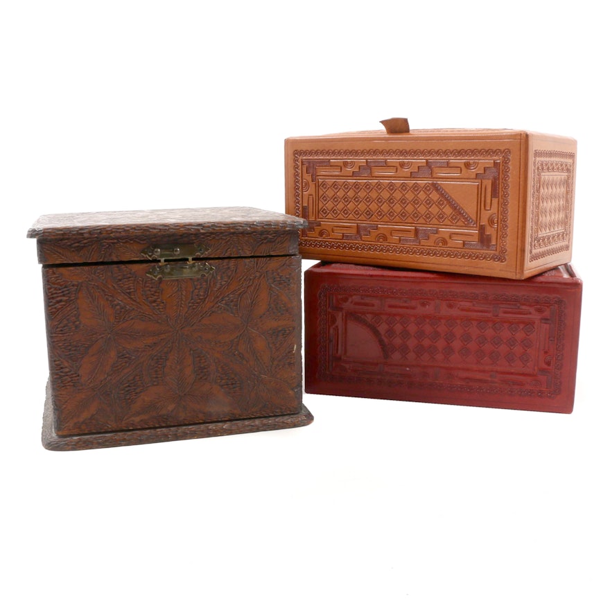 Assortment of Decorative Boxes