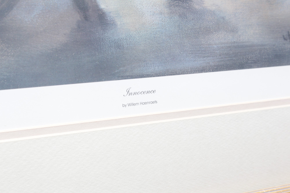 Pair of Framed Offset Lithographs by Willem Haenraets