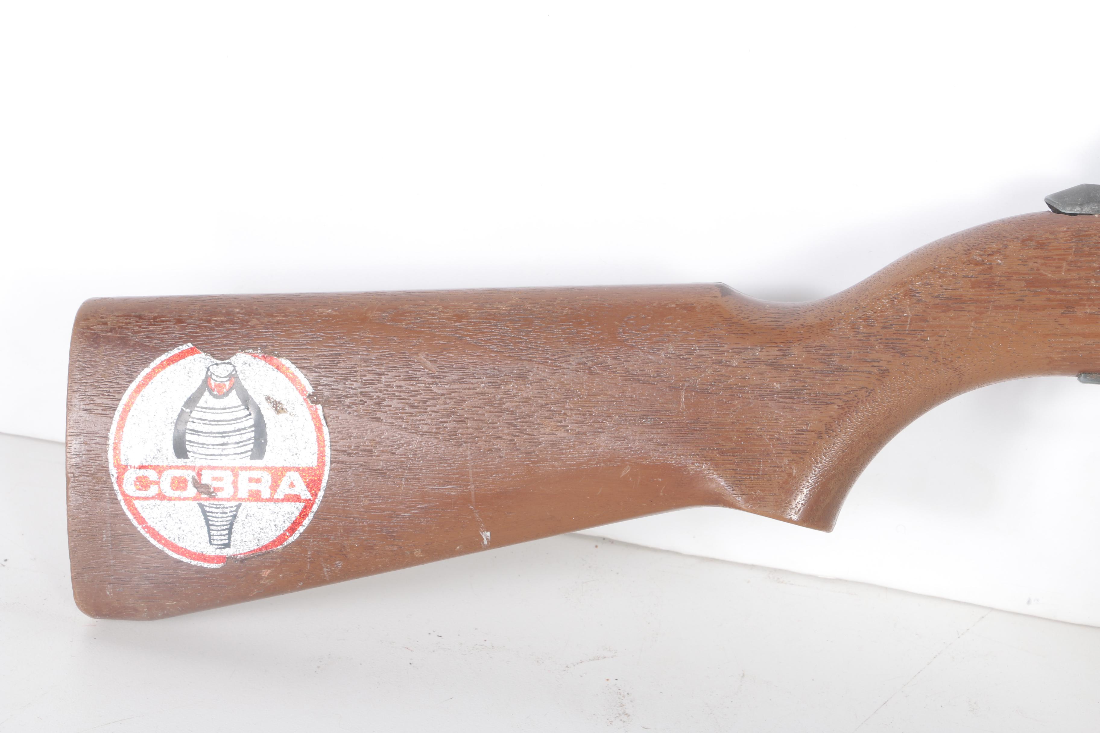 Non-functional Vintage Wooden BB Gun