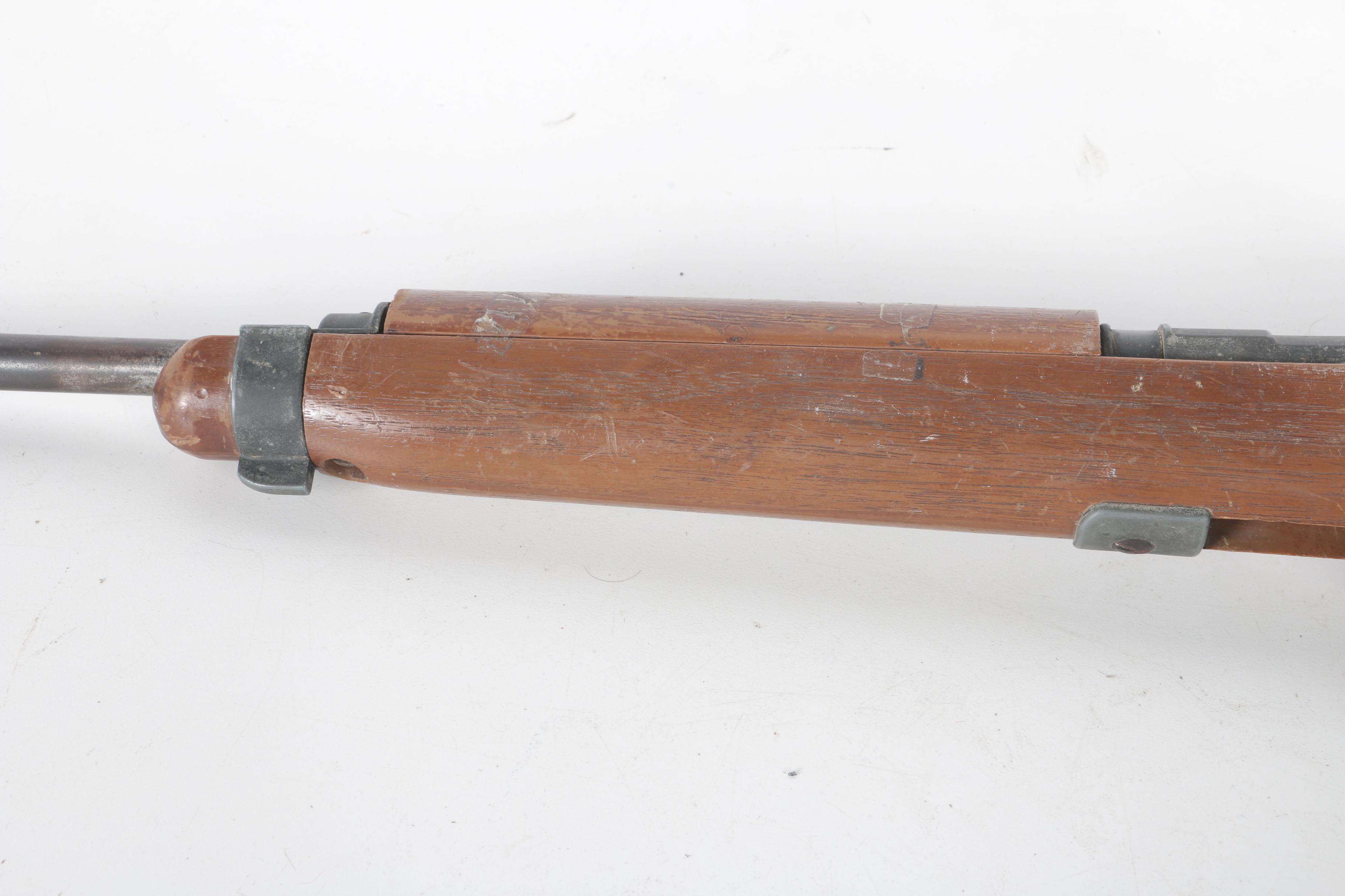 Non-functional Vintage Wooden BB Gun