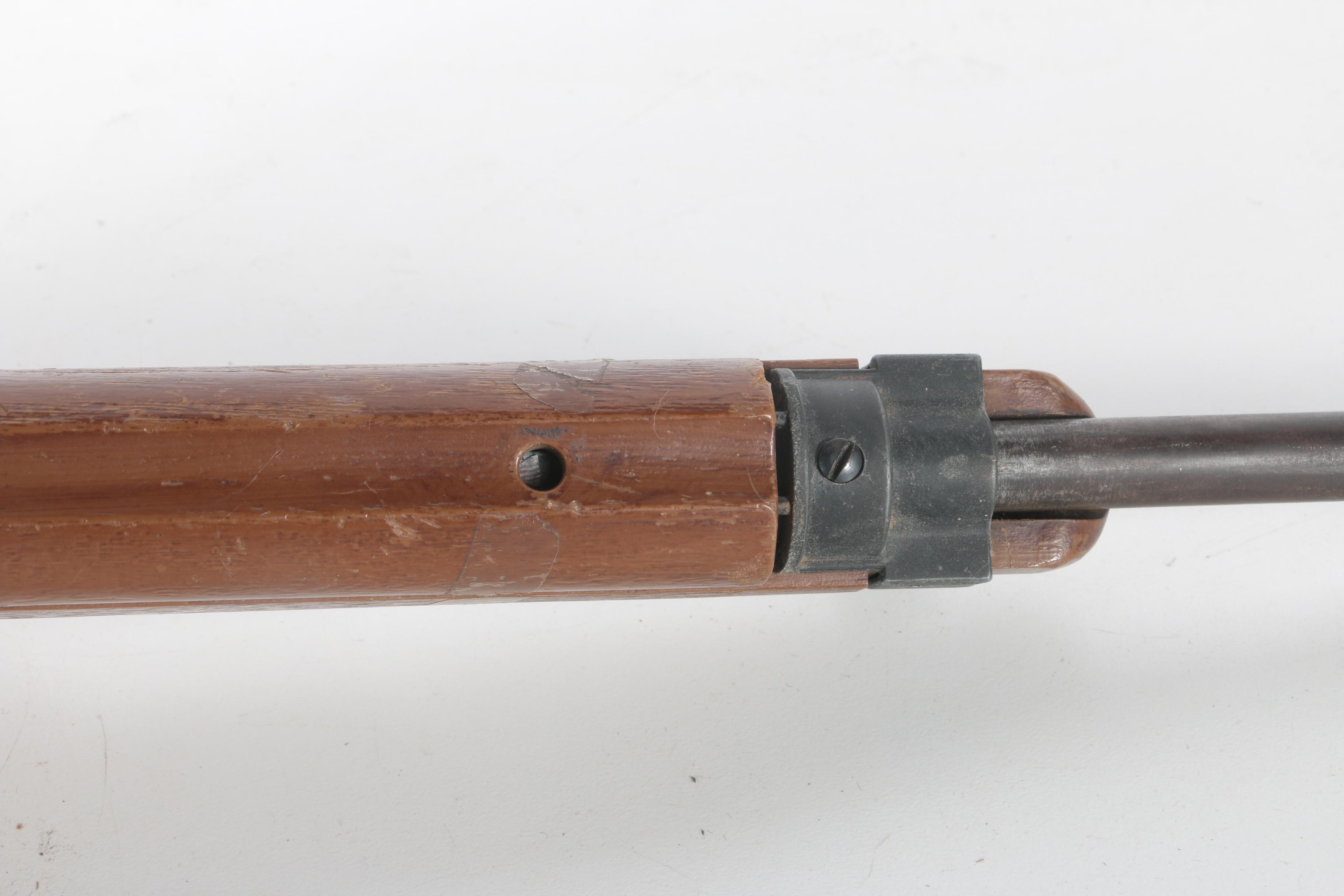 Non-functional Vintage Wooden BB Gun