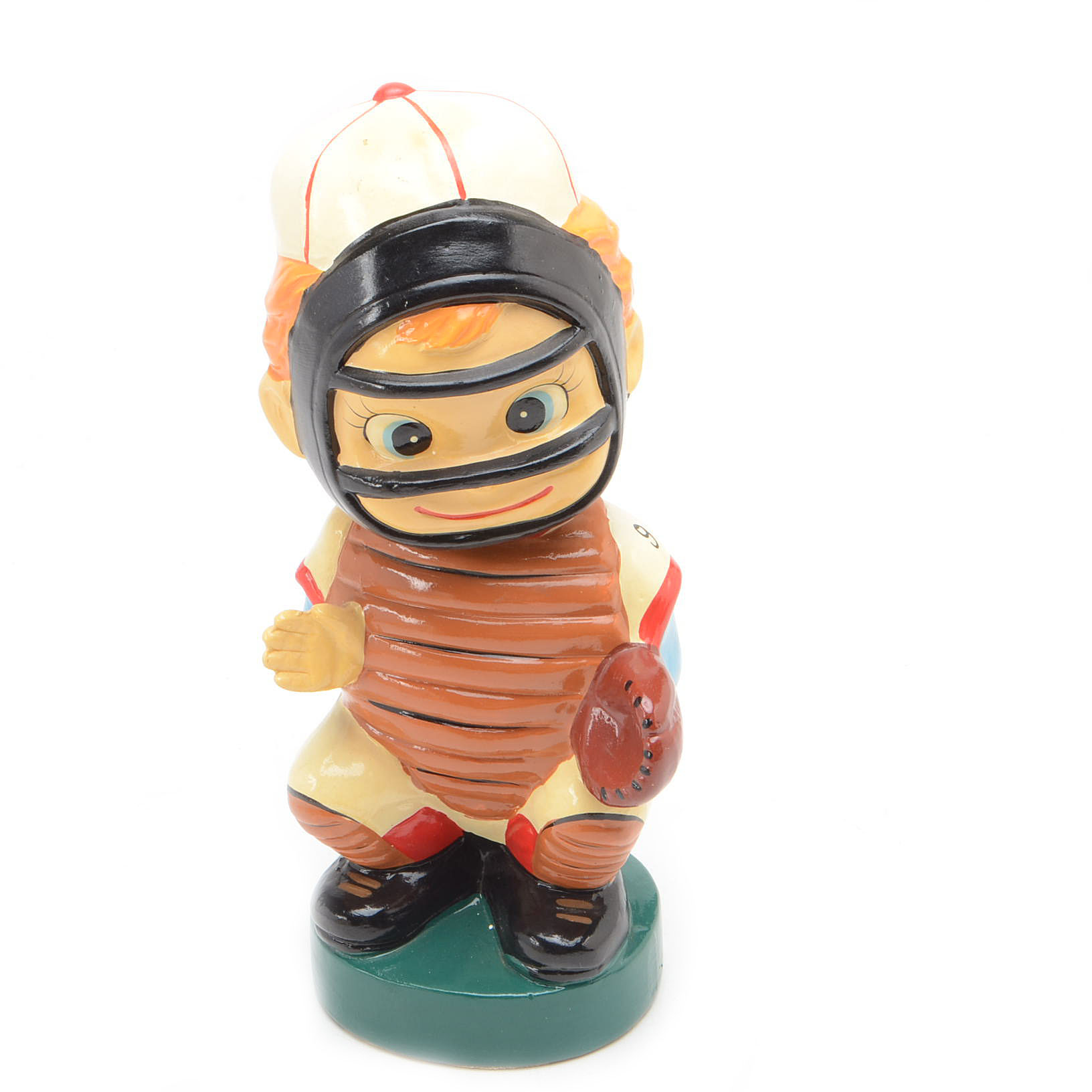 Vintage Baseball BobbleHead Doll and Bank