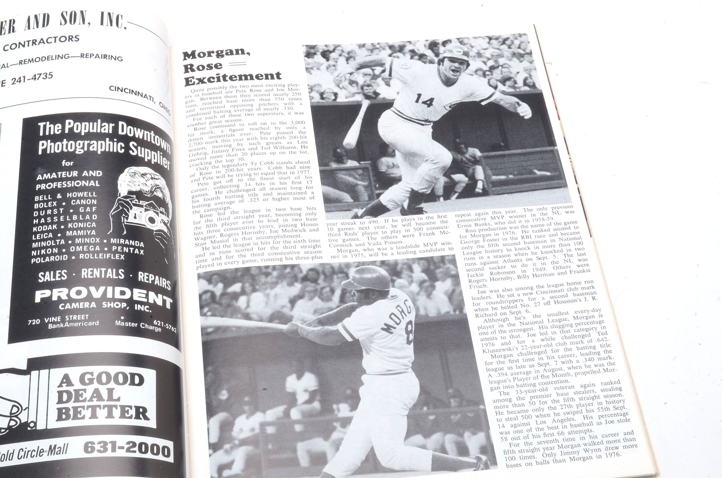 1975-1976 World Series Baseball Programs and Ceramic Mug