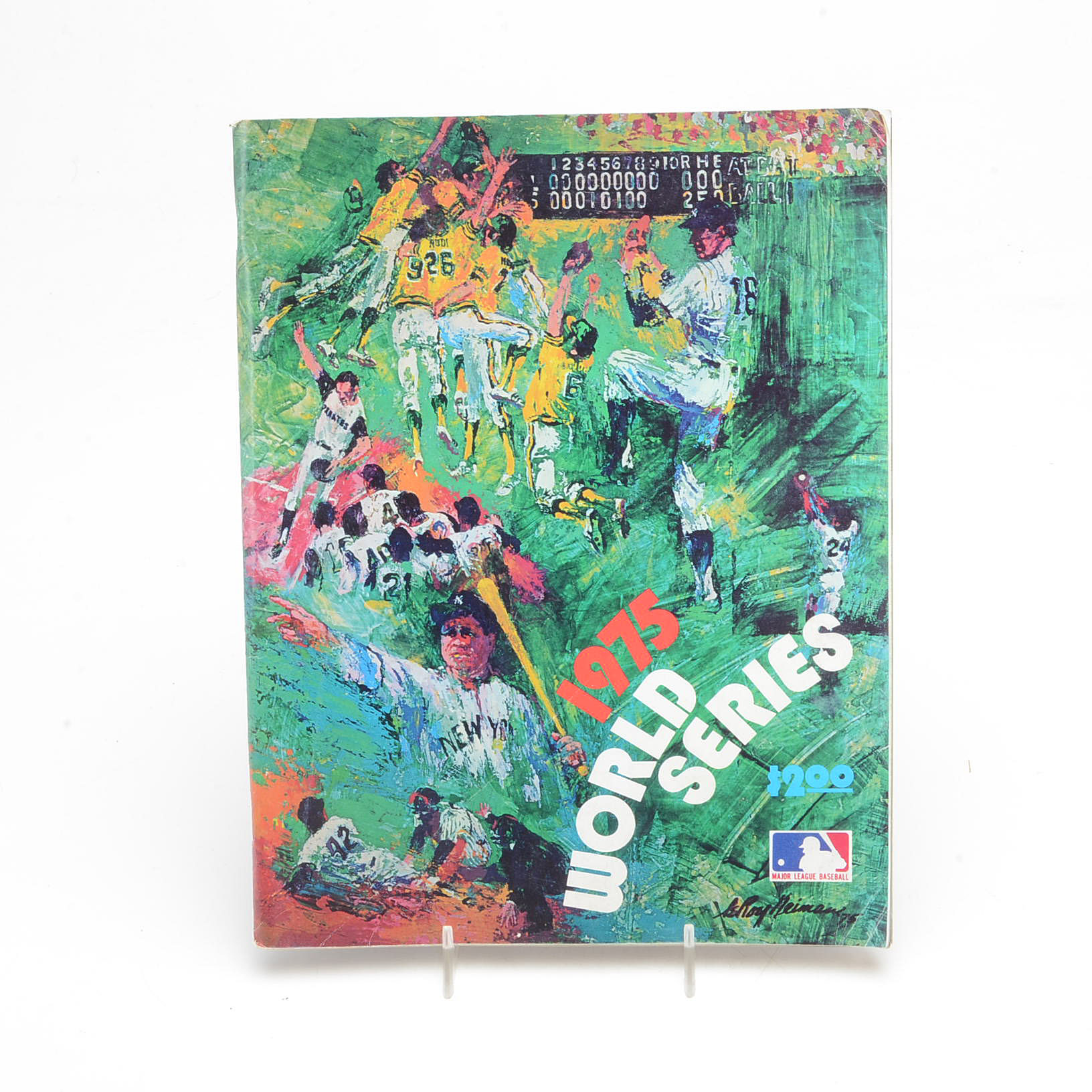 1975-1976 World Series Baseball Programs and Ceramic Mug