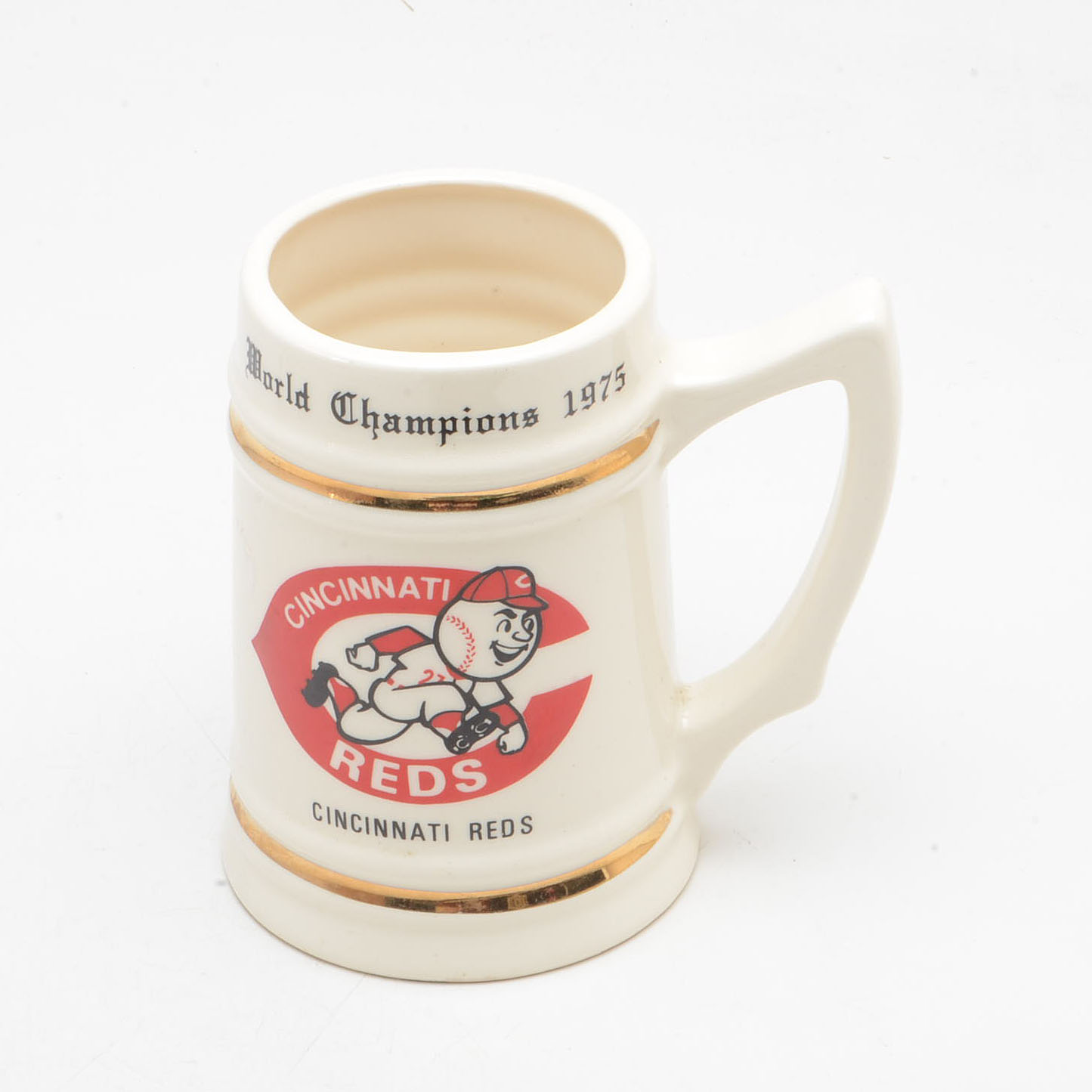 1975-1976 World Series Baseball Programs and Ceramic Mug