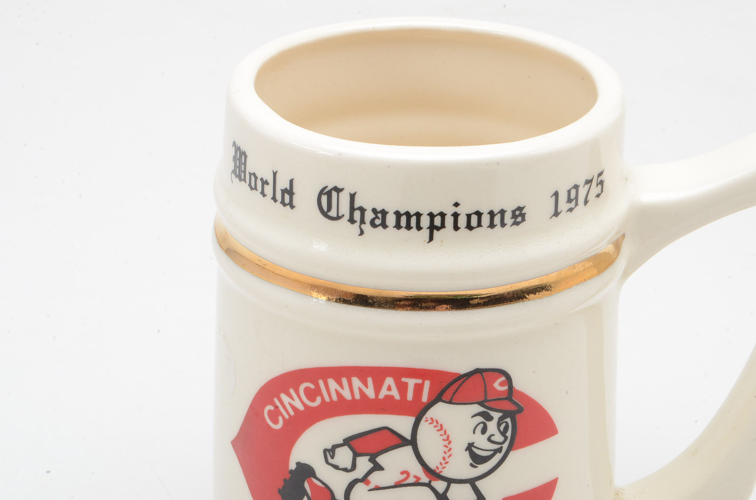 1975-1976 World Series Baseball Programs and Ceramic Mug