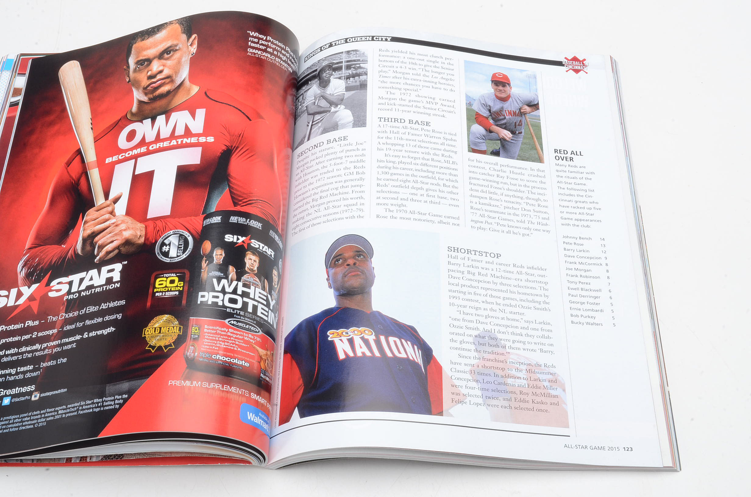 2015 MLB All-Star Game Press Pin and Program Cincinnati, Ohio