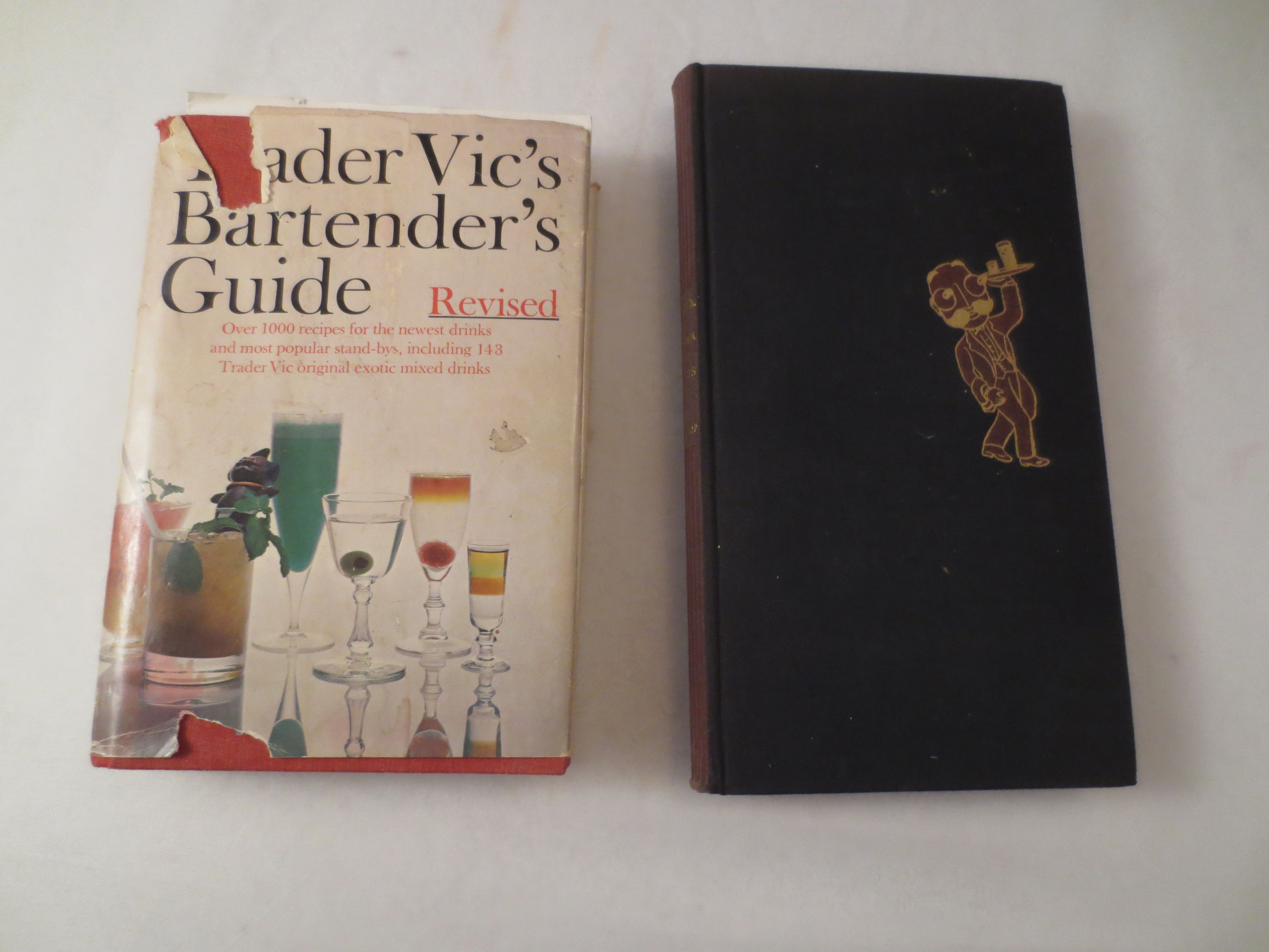 Pair of Bartending Books including Trader Vic's Bartender Guide, 1972