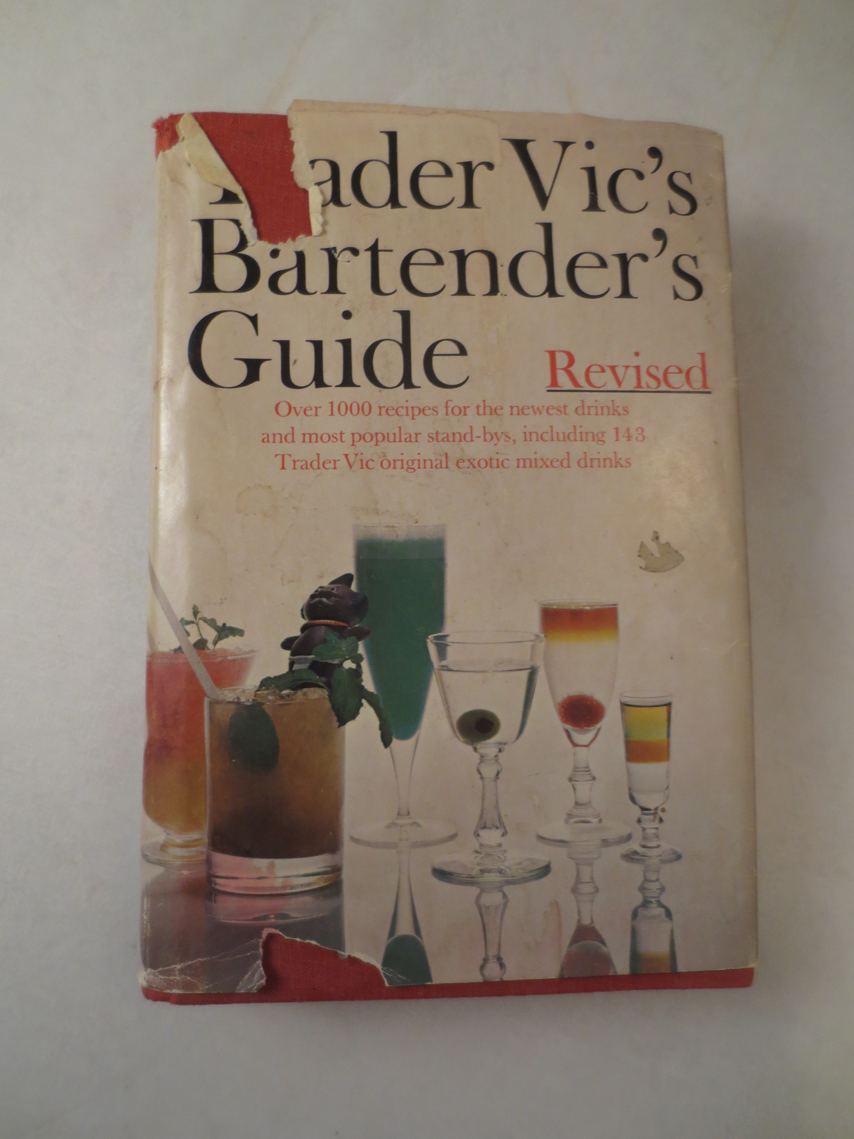 Pair of Bartending Books including Trader Vic's Bartender Guide, 1972