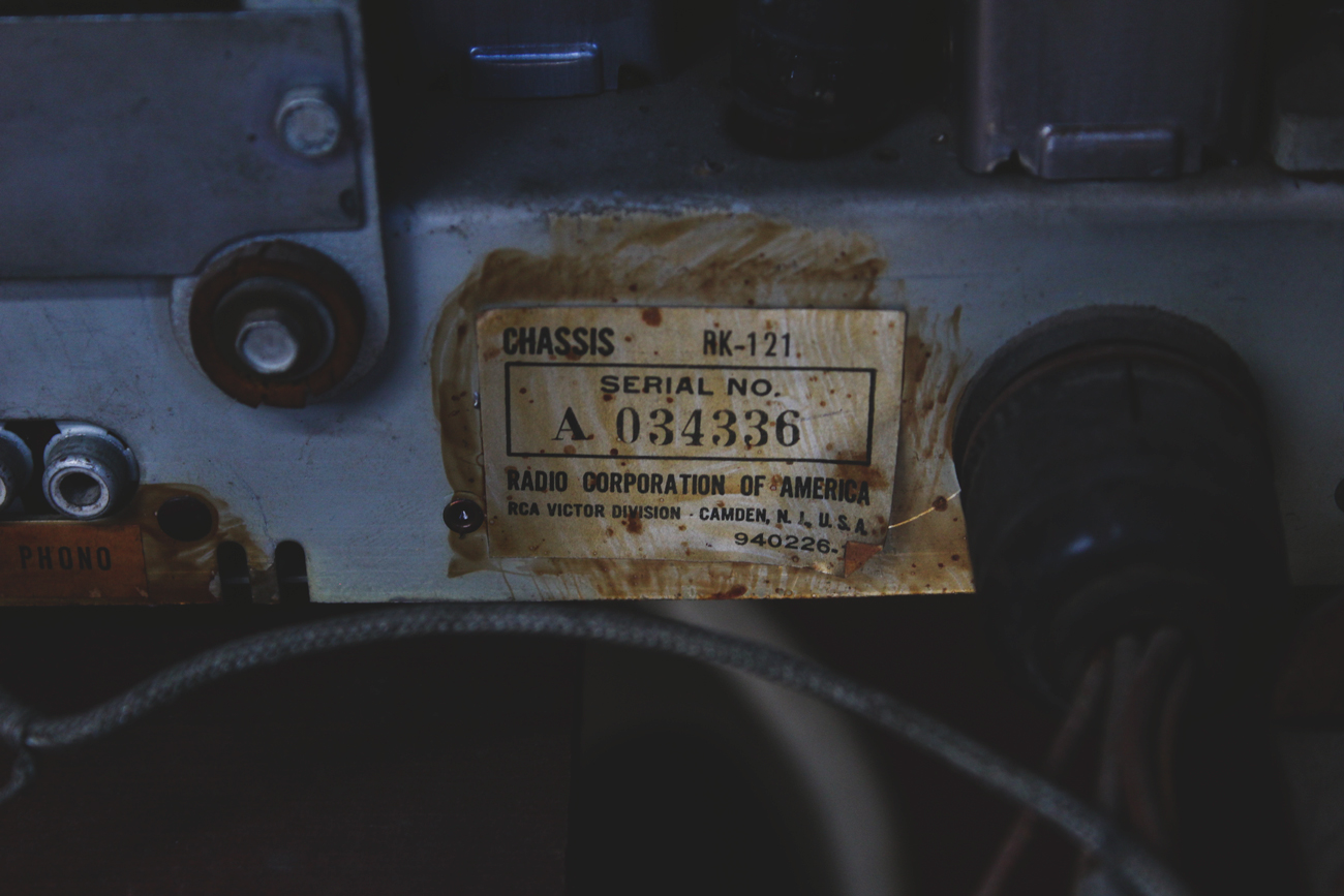 RCA Victor Radio-Phonograph Console by Victrola Model 612V3