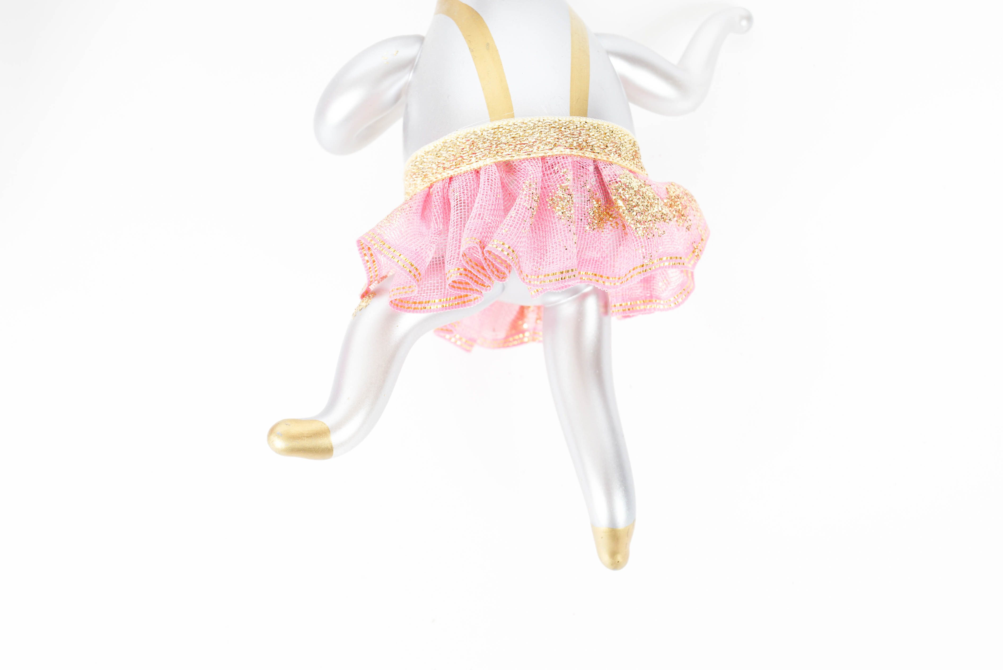 Christopher Radko Elephant Glass Ornaments including "Nanette en Pointe"