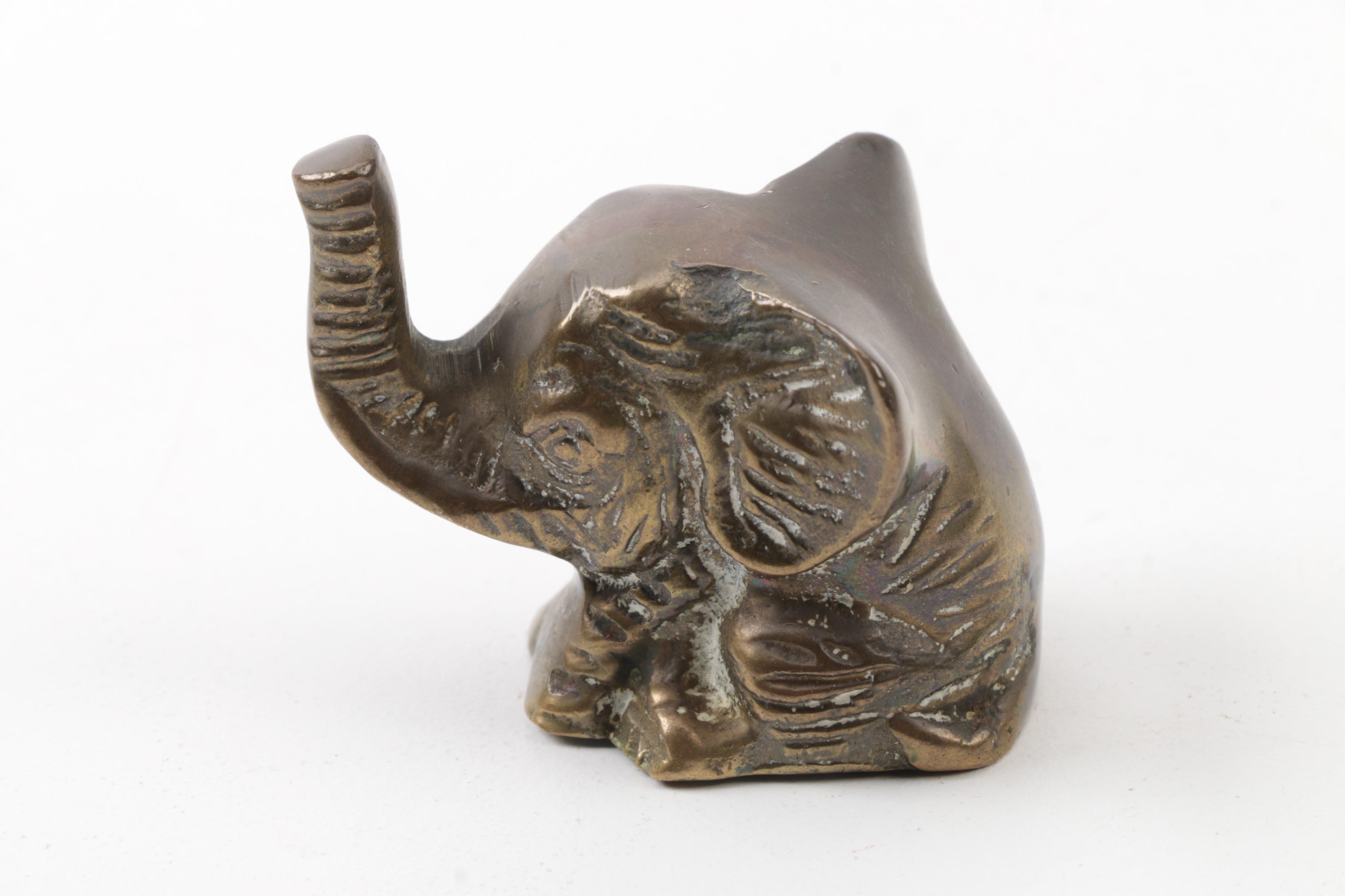 Vintage Brass Animal Figurines and Décor