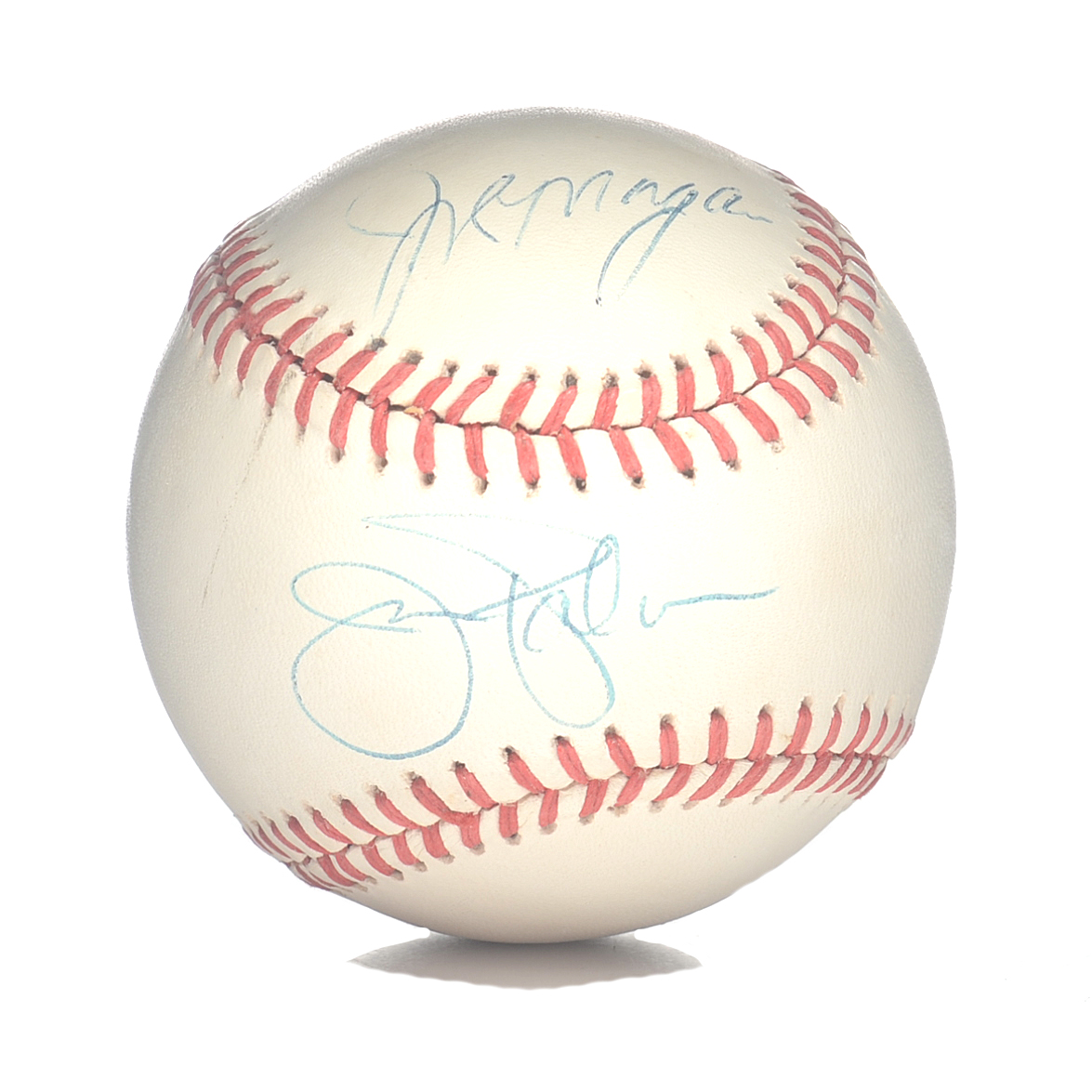 Morgan and Palmer Signed Baseball  COA