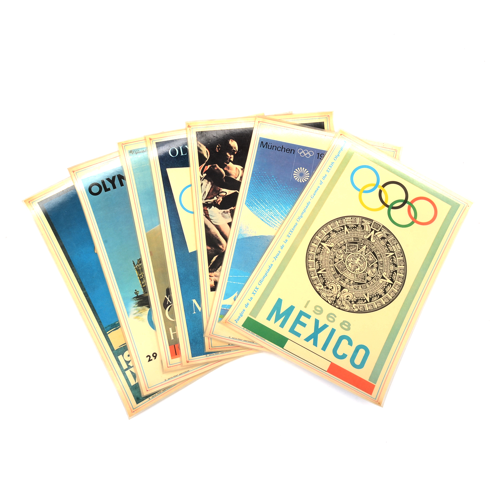 1972 Olympic/B.C. Cartoon Placemats