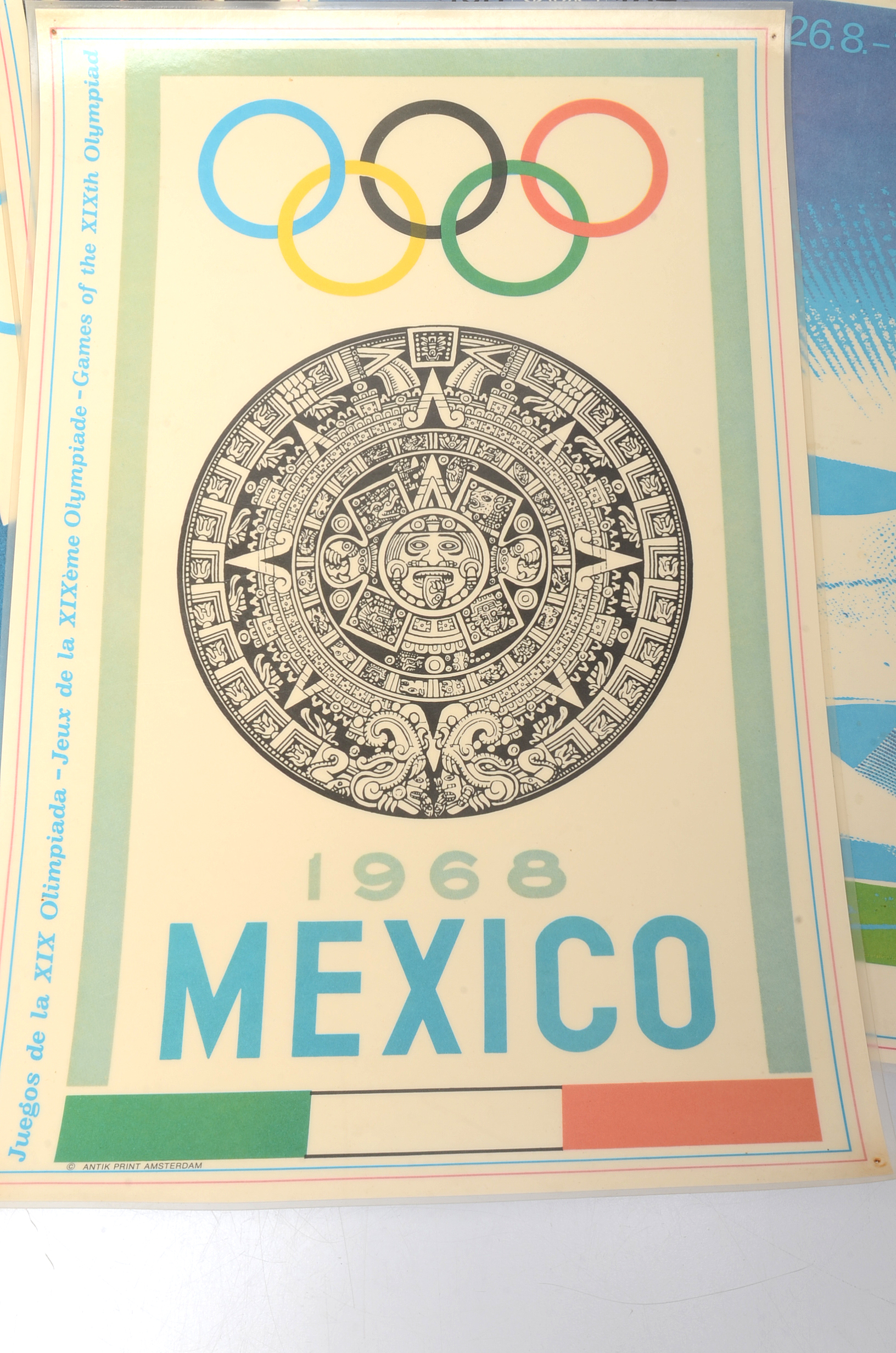 1972 Olympic/B.C. Cartoon Placemats