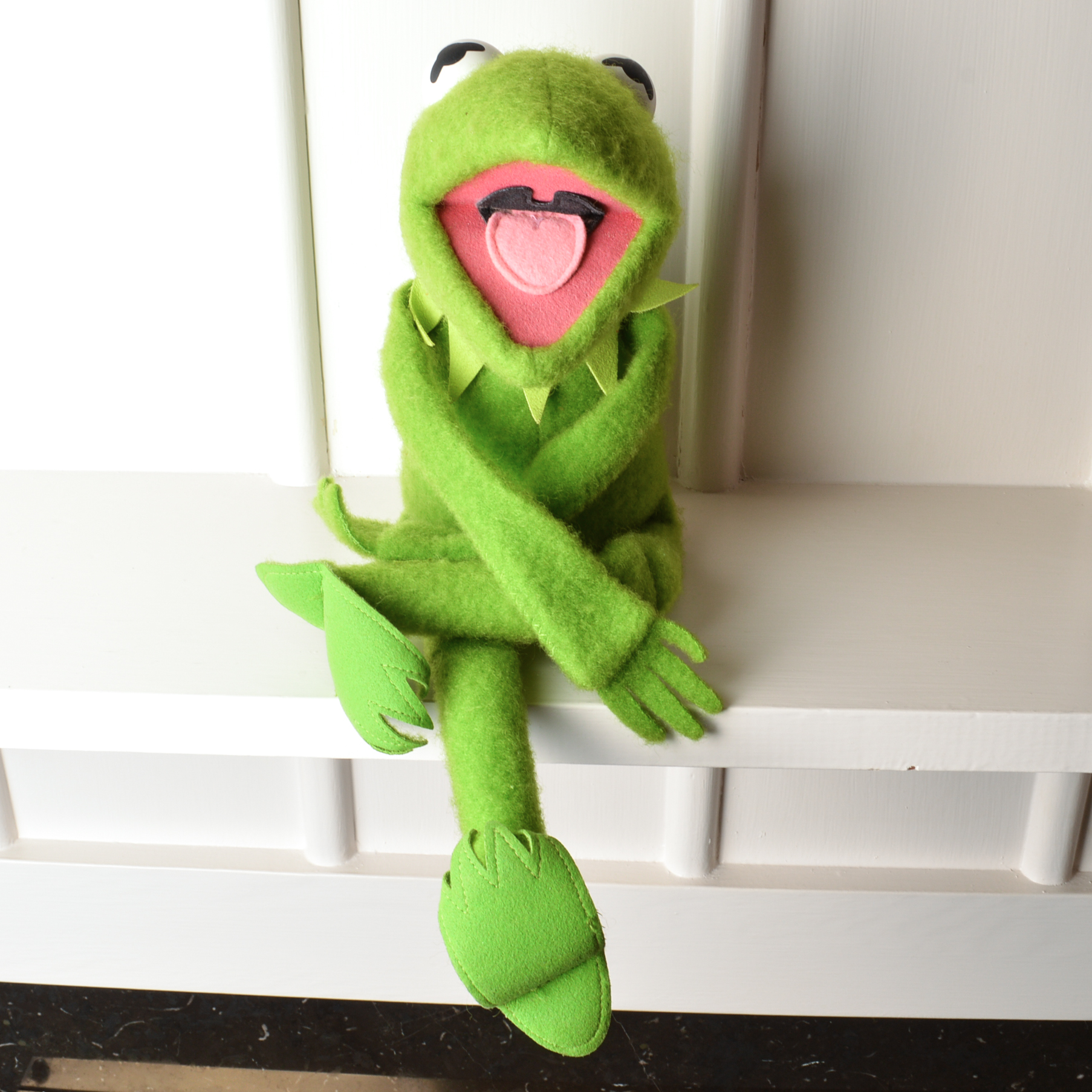 1976 Fisher-Price Kermit the Frog Muppet Doll