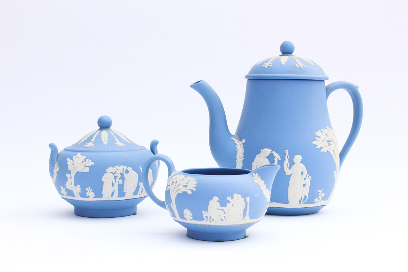 Wedgwood Jasperware Tea Set
