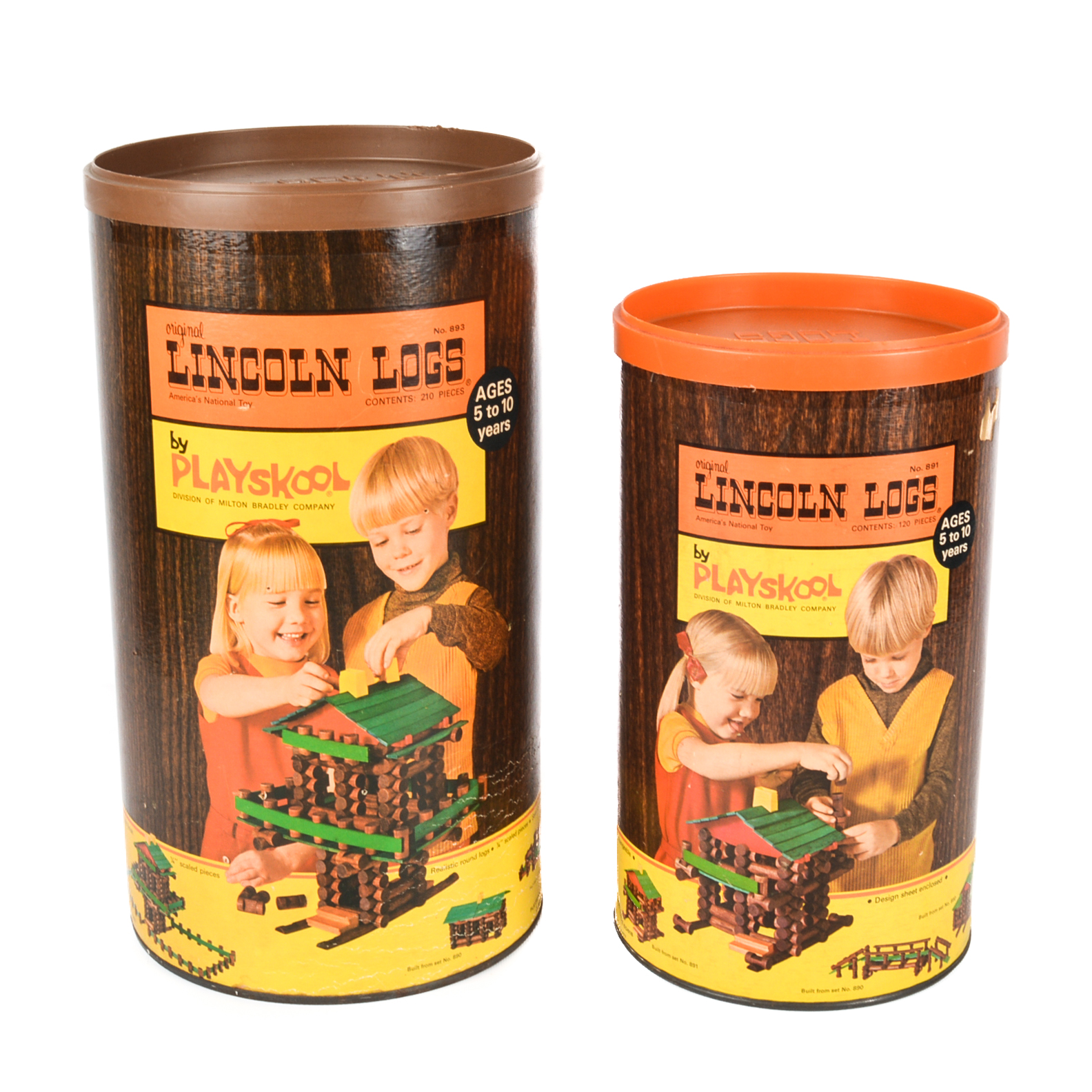 Vintage Lincoln Logs Sets