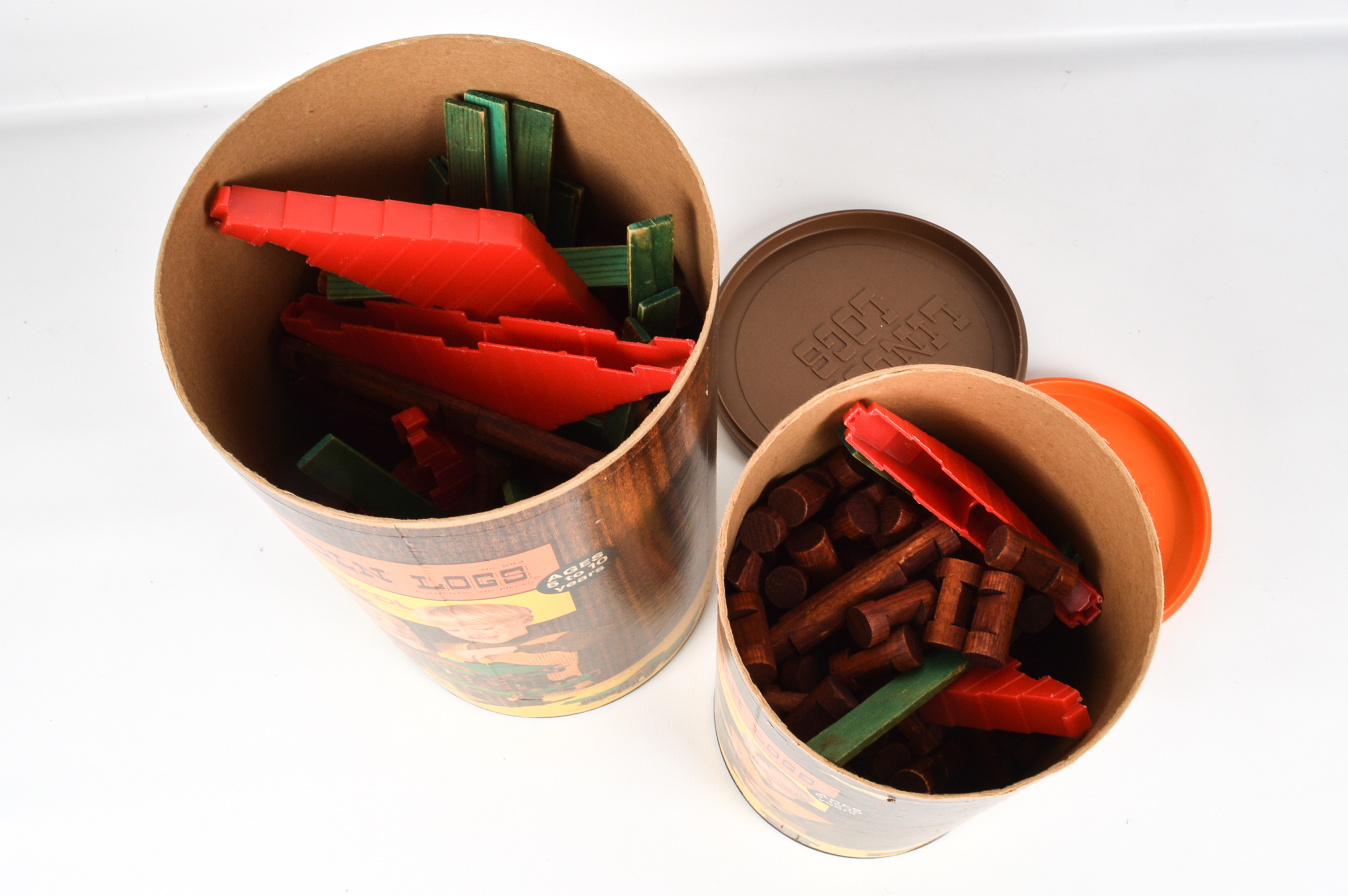 Vintage Lincoln Logs Sets