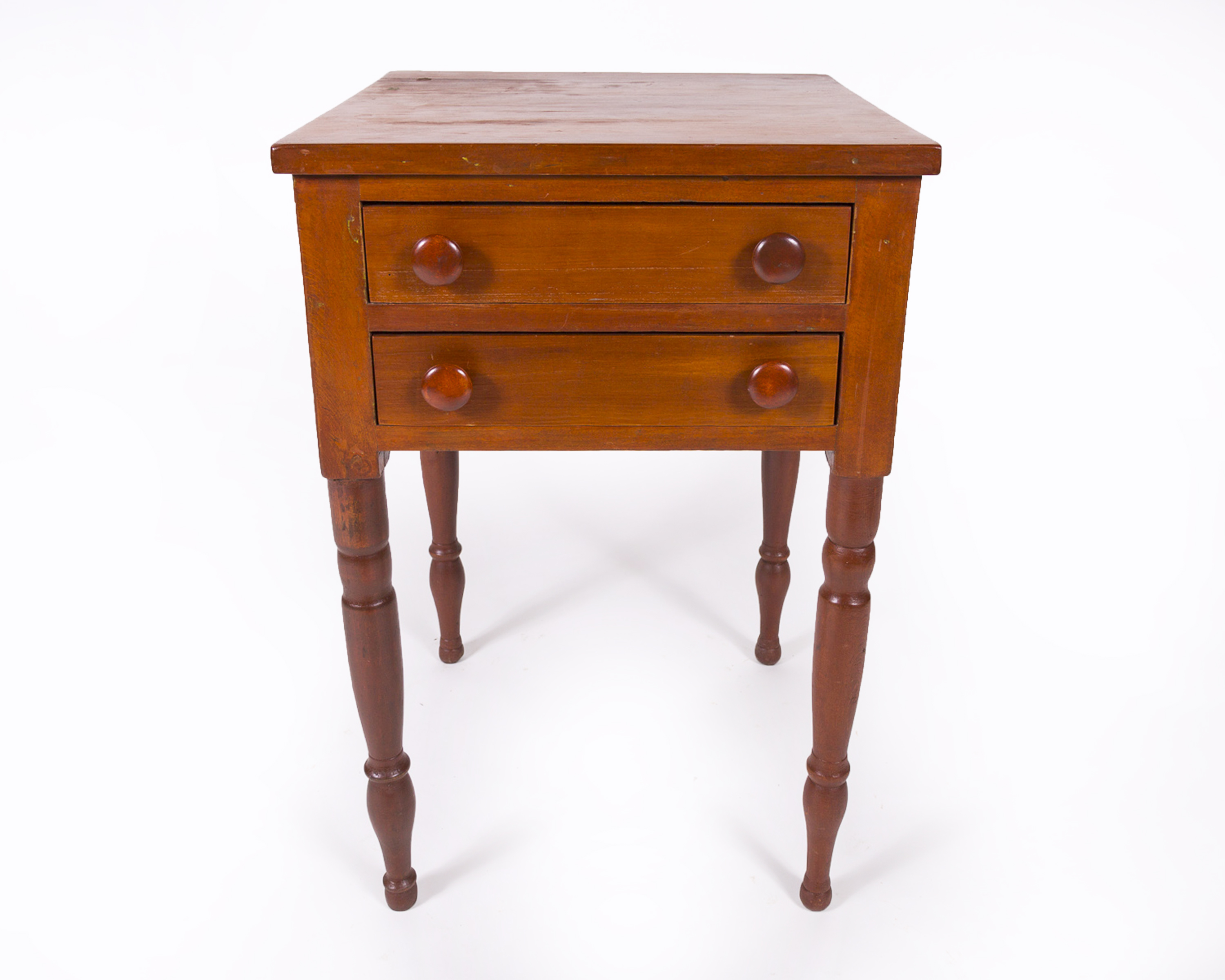 Country Sheraton Cherry Side Table