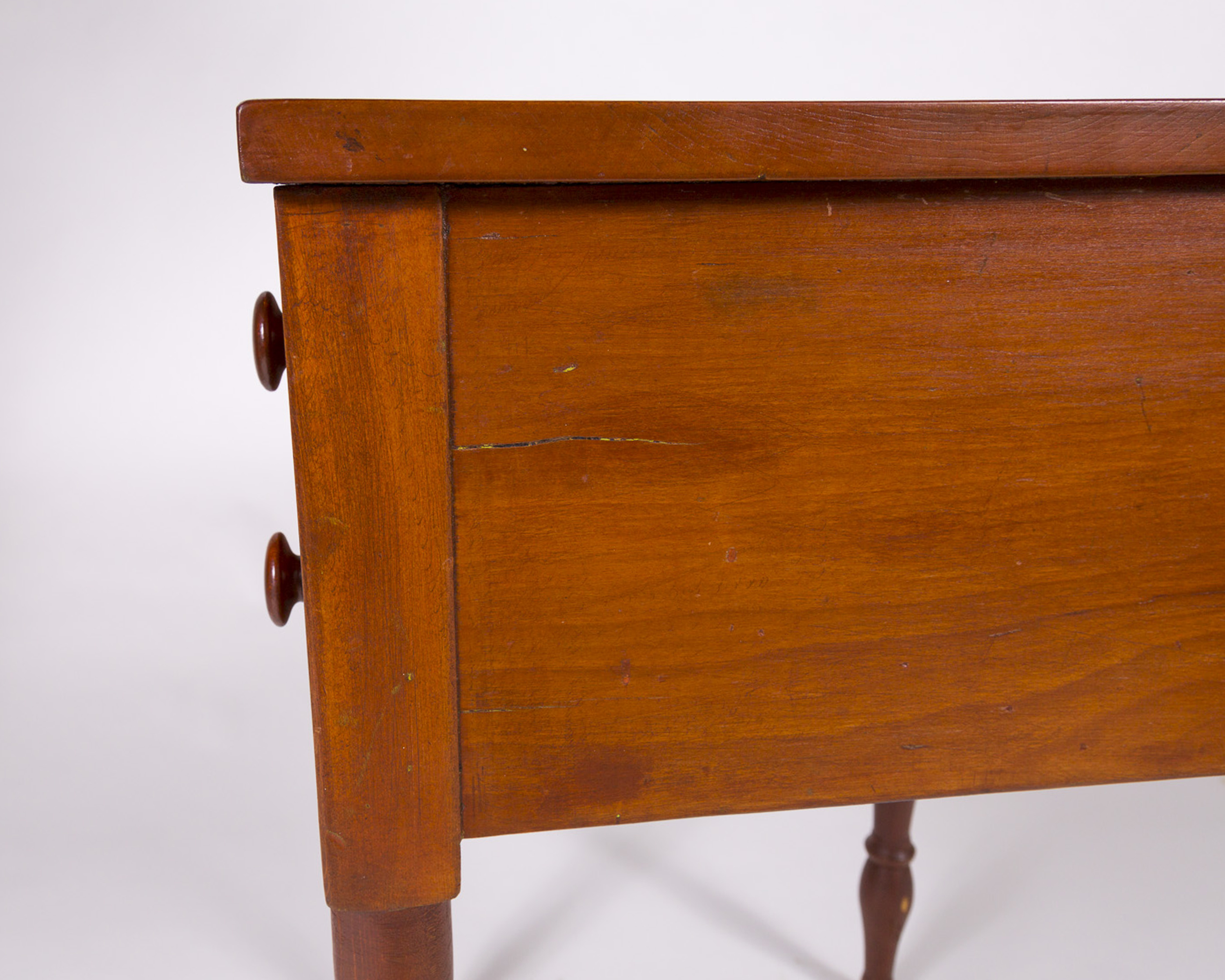 Country Sheraton Cherry Side Table