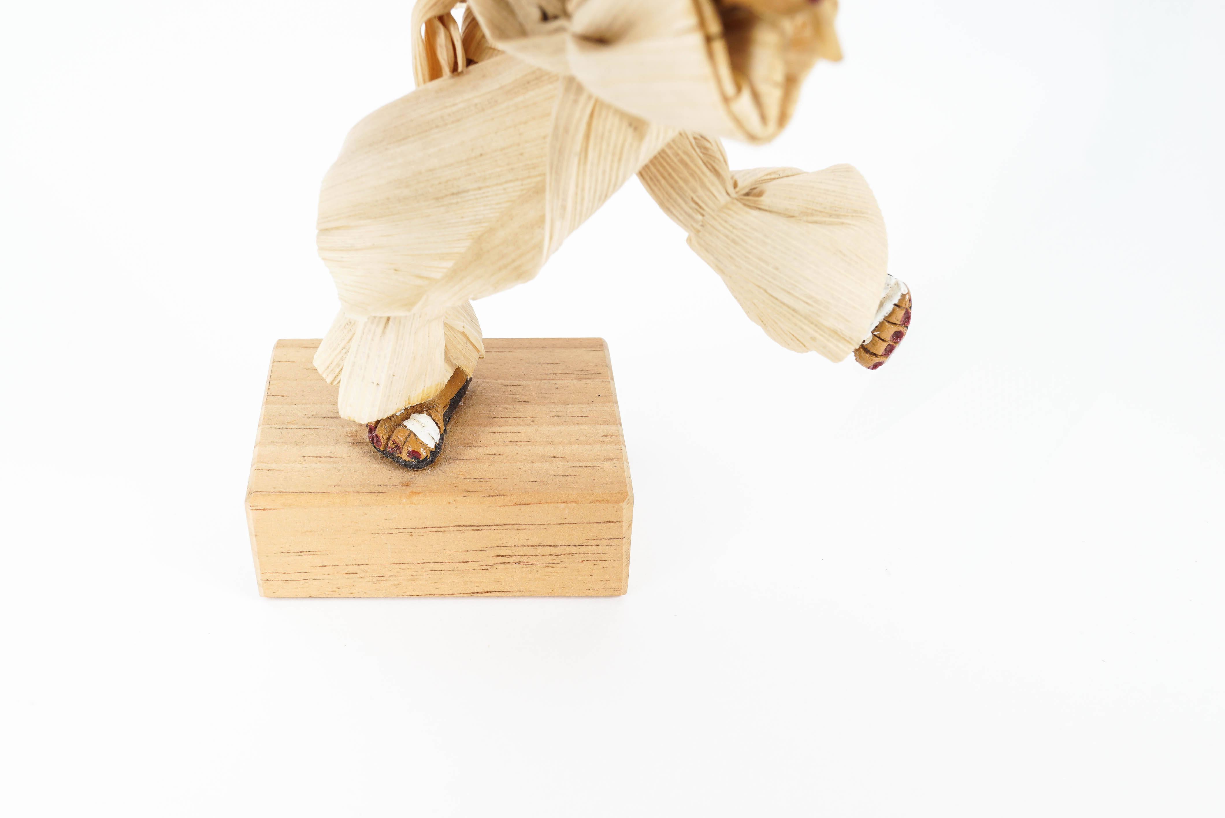 Vintage Hand Crafted Mexican Bull Dancer Folk Art Figurine