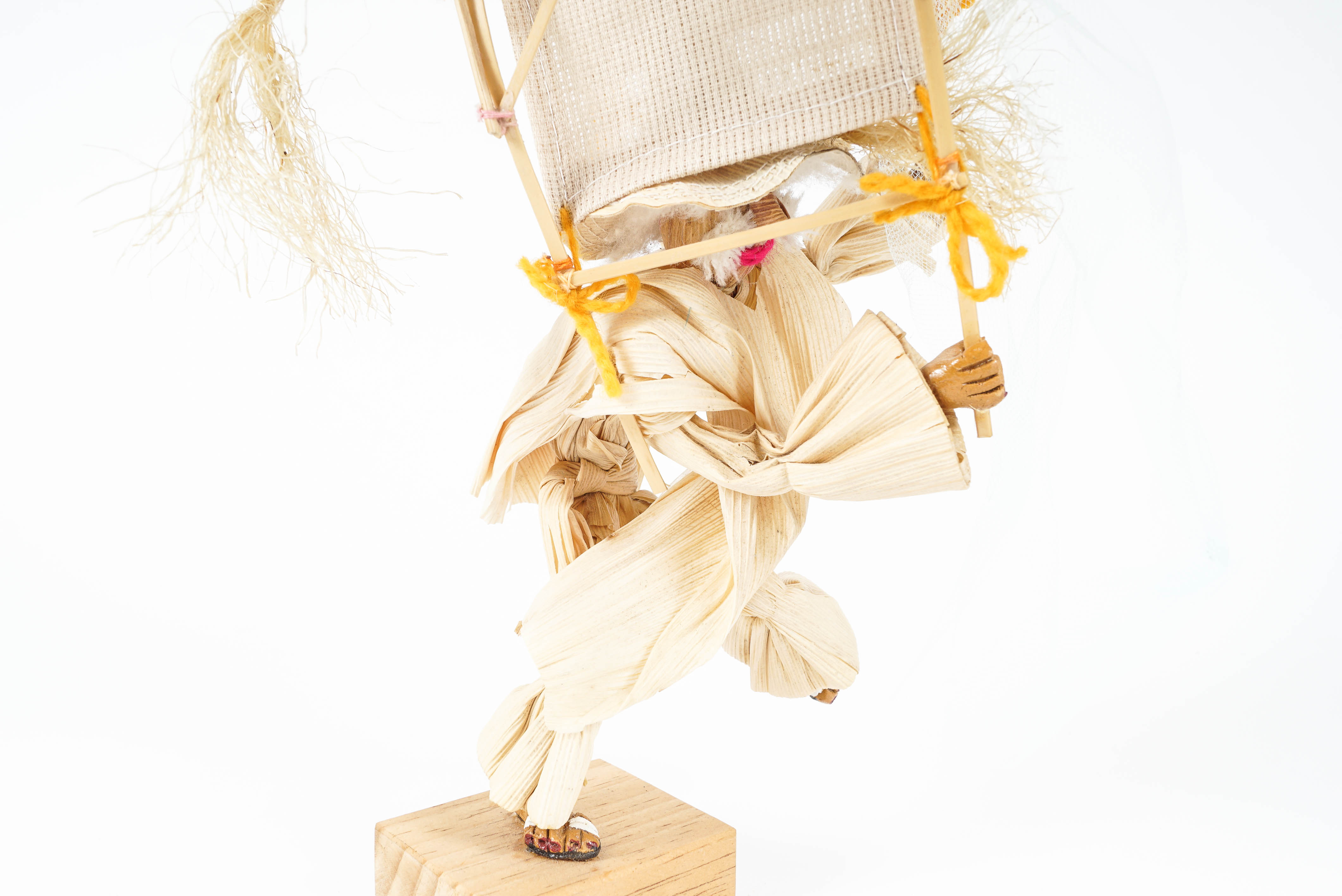 Vintage Hand Crafted Mexican Bull Dancer Folk Art Figurine