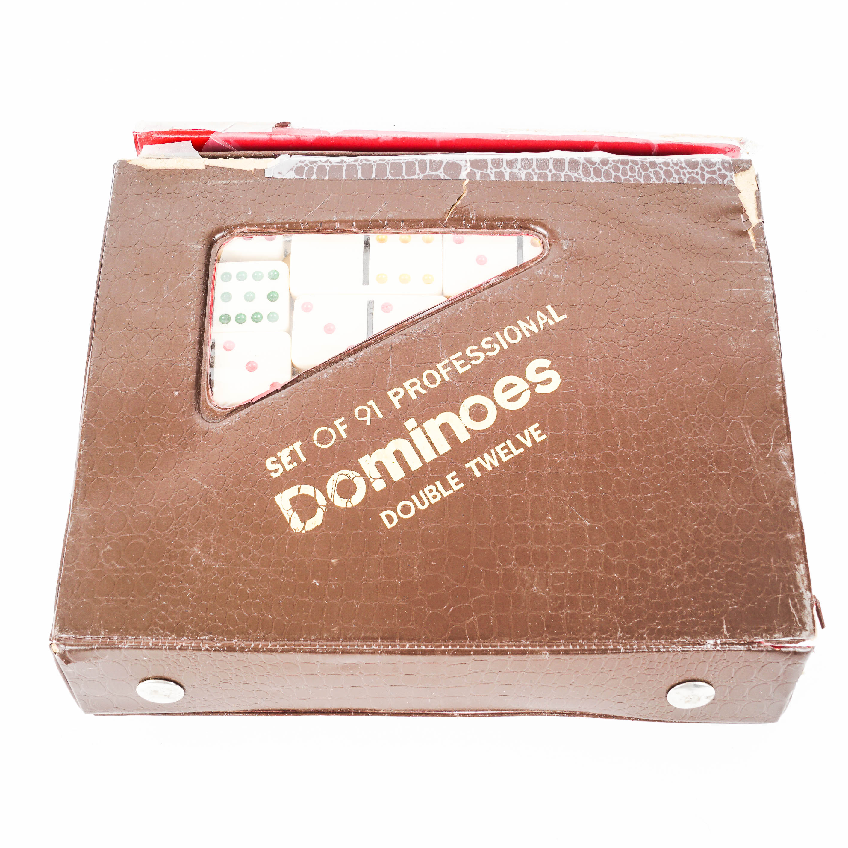 Vintage Bakelite Dominoes Set