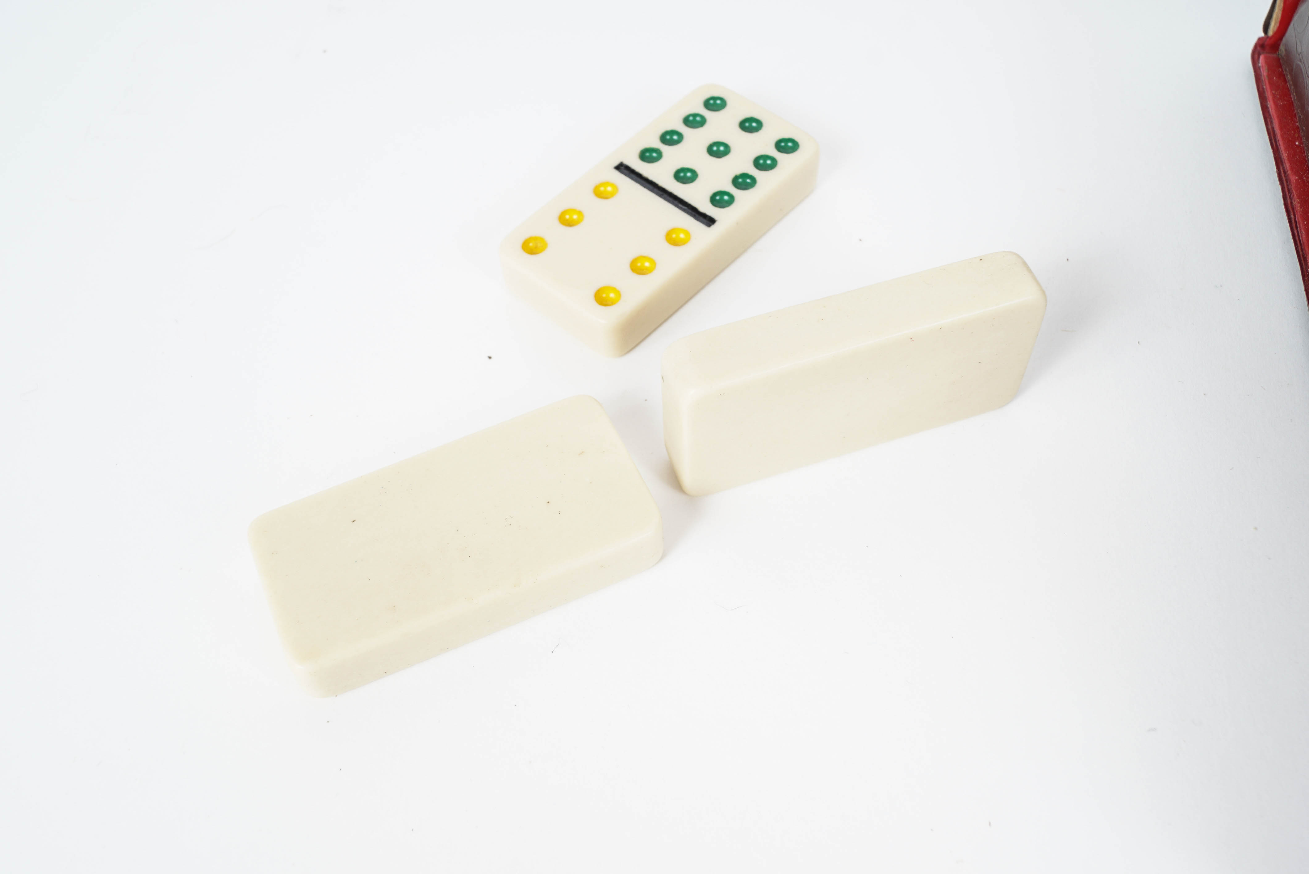 Vintage Bakelite Dominoes Set