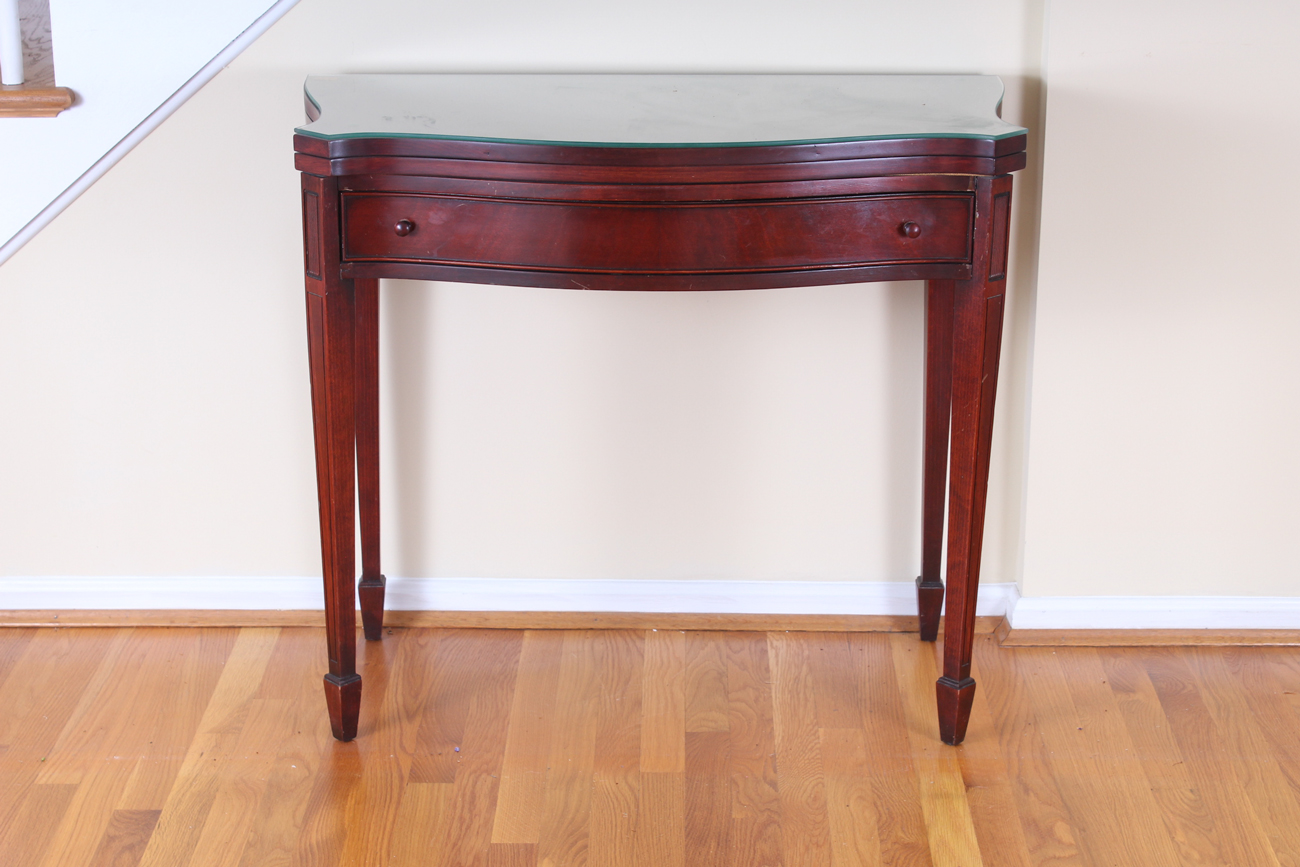 Cherry Wood Side Table