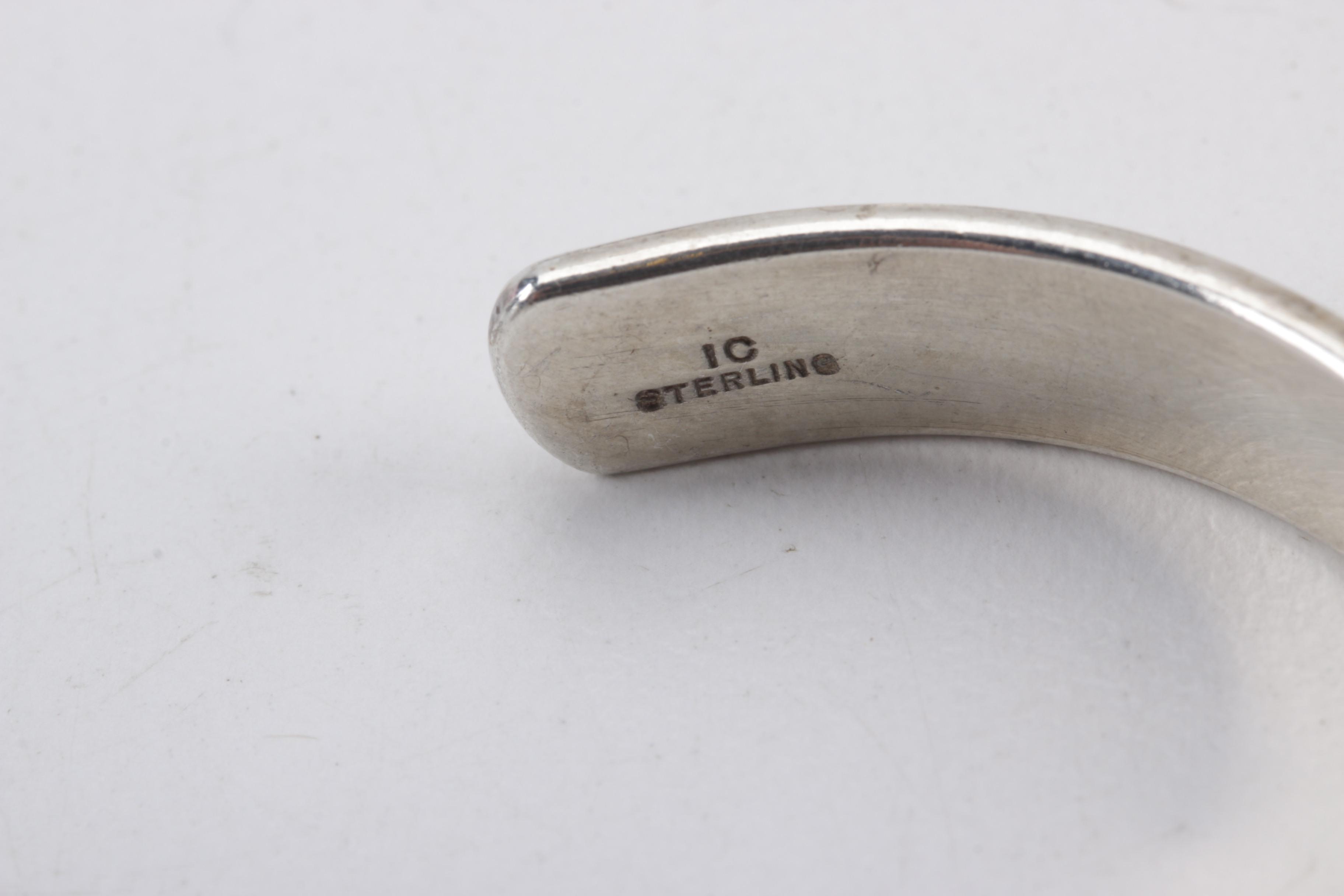 Sterling Modernist Style Sterling Penannular Brooch, Mexican Cuff and More