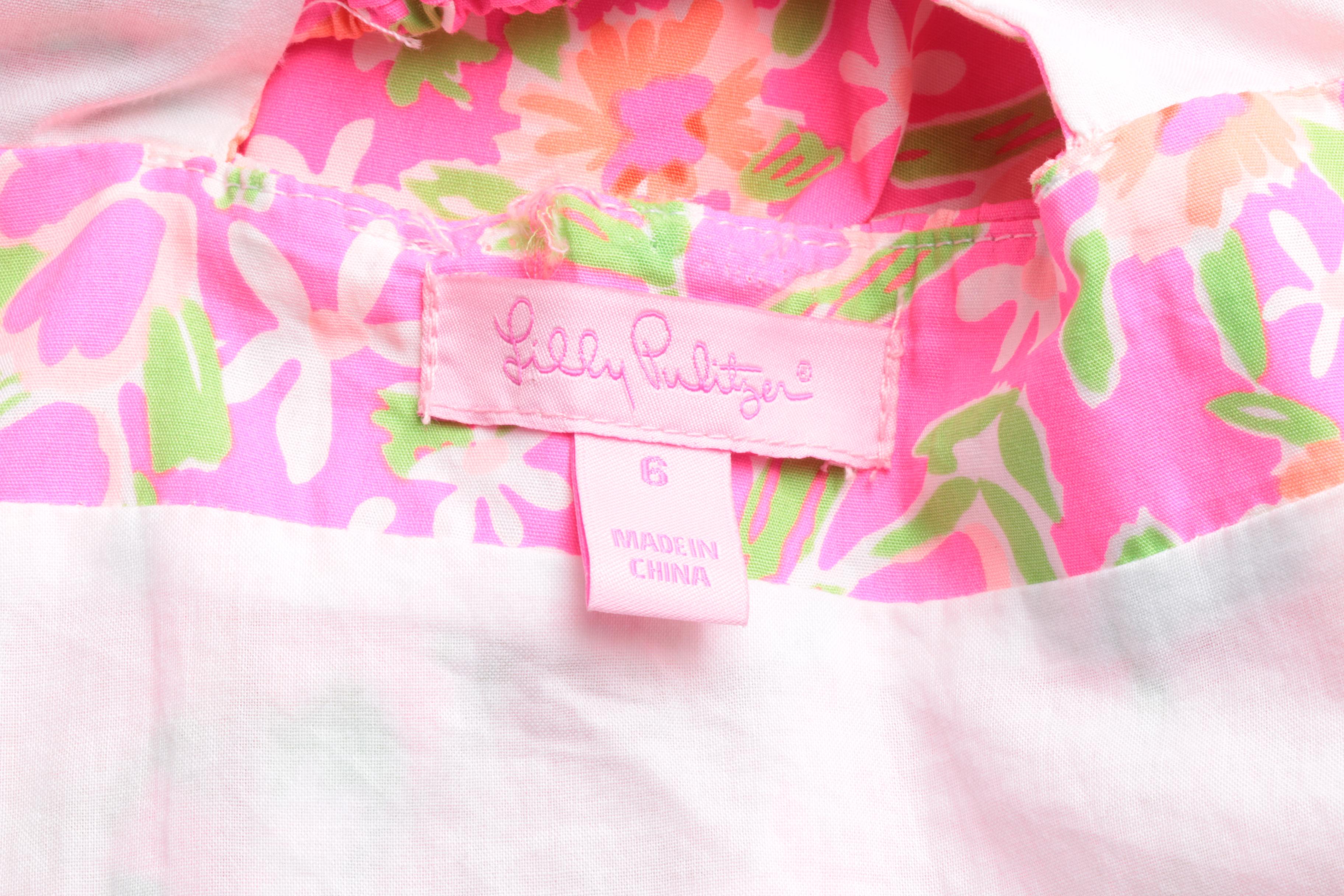 Lilly Pulitzer Floral Dress