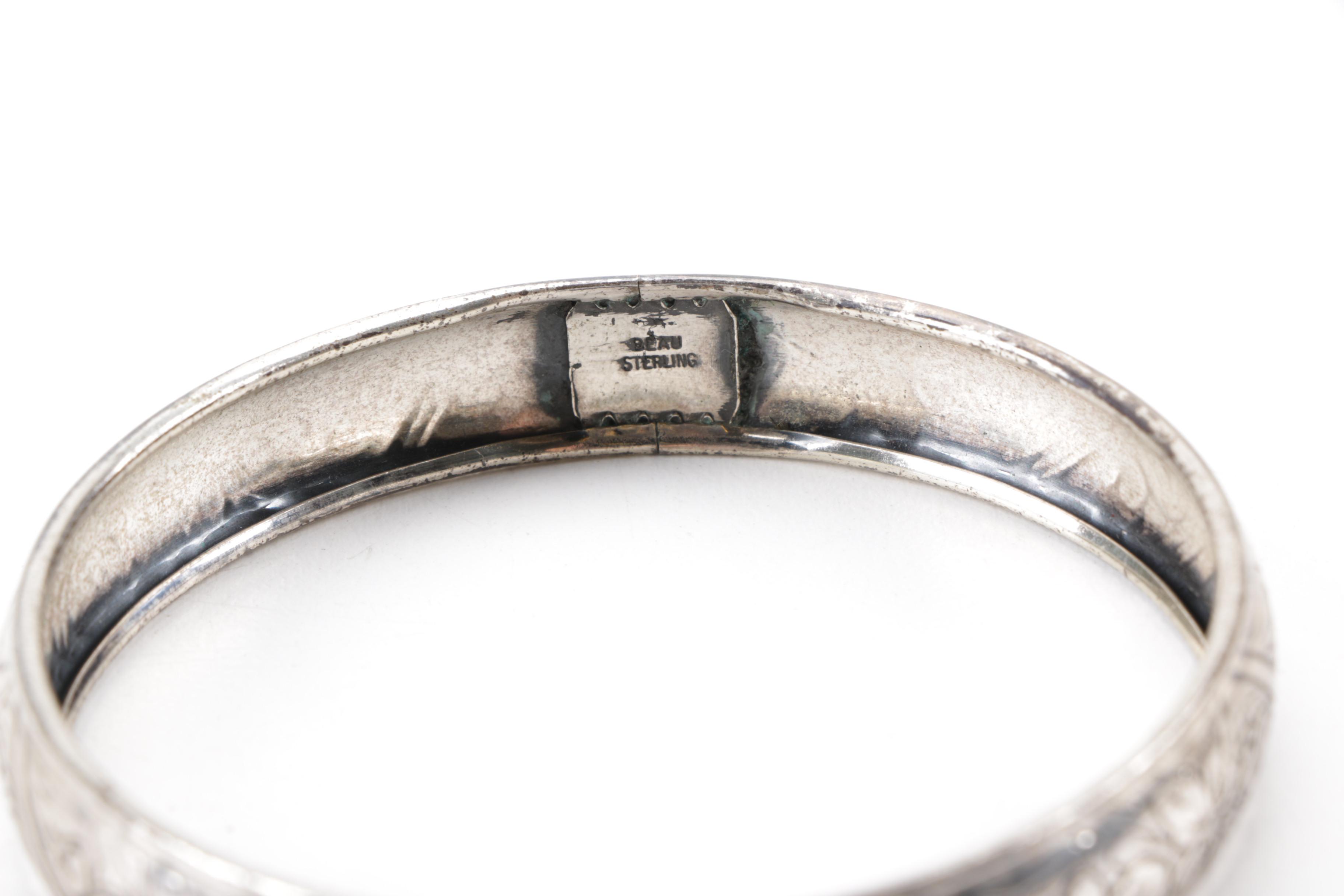 Sterling Silver Jewelry with Indian Head Cent Charm Bracelet