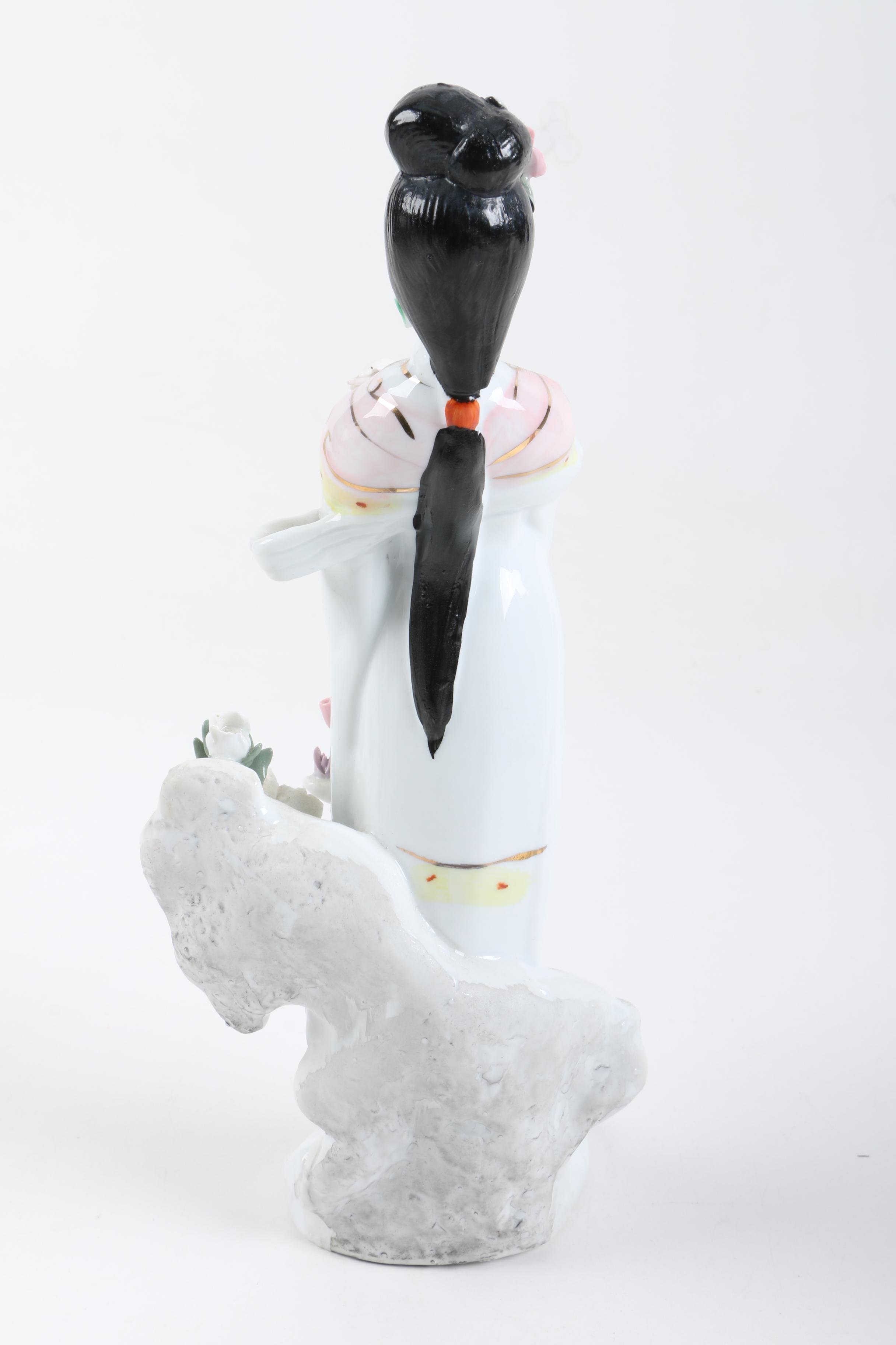 Asian Inspired Porcelain Figurines