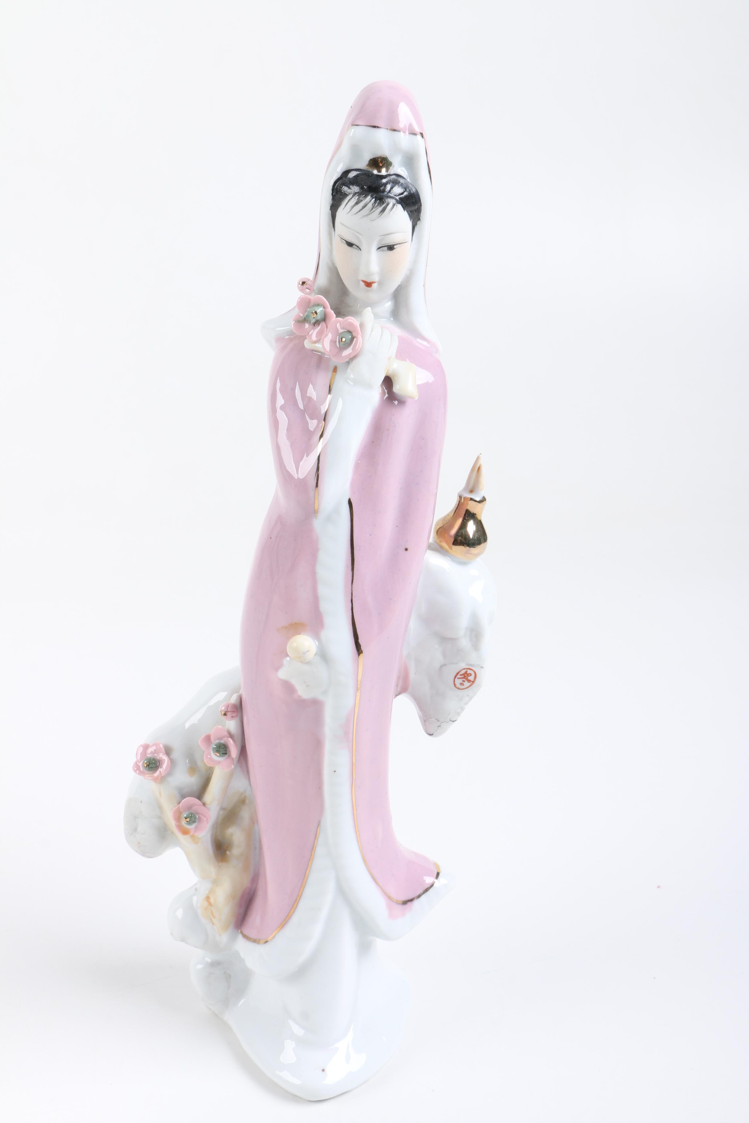 Asian Inspired Porcelain Figurines