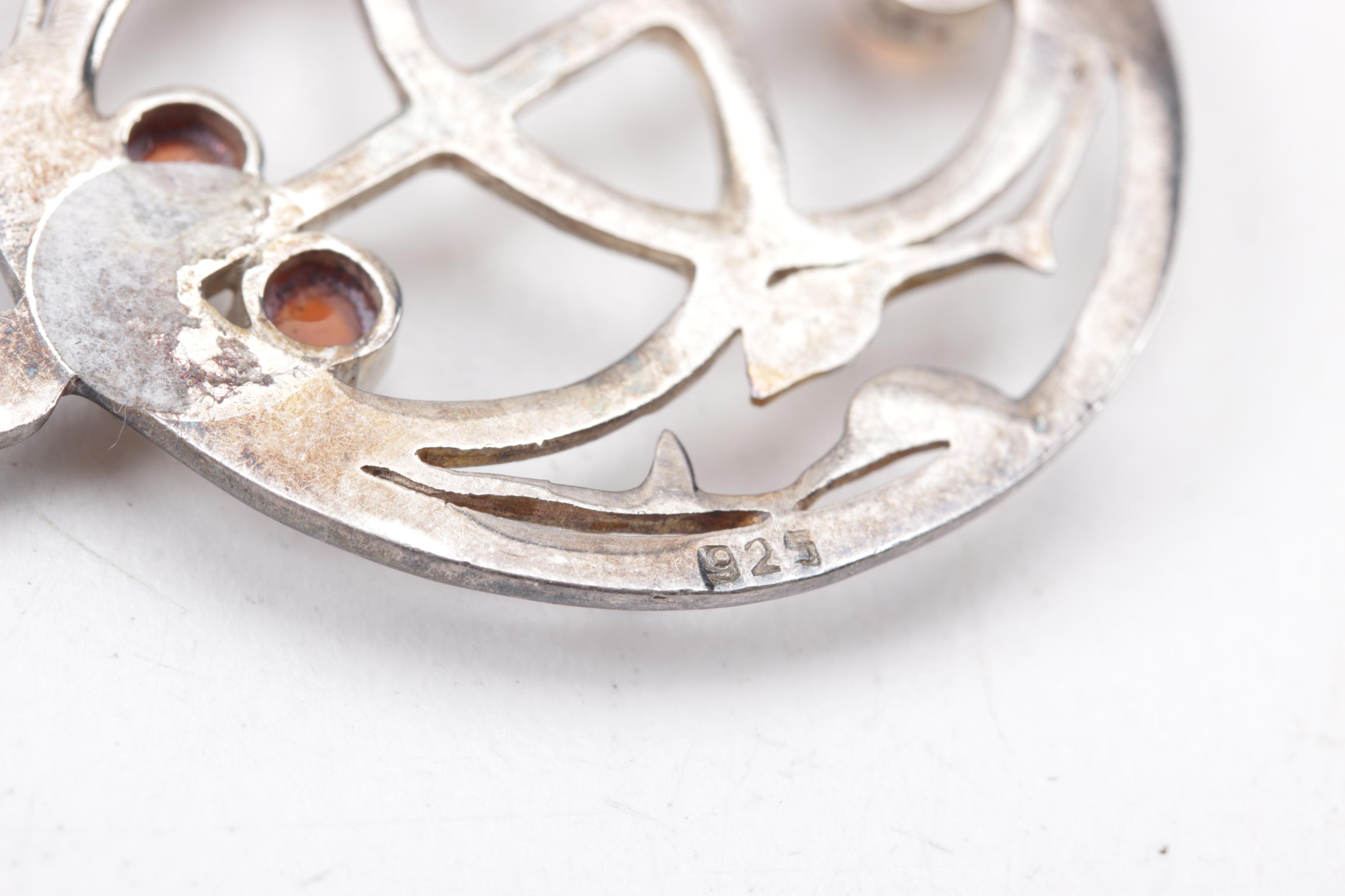 Grouping of Sterling Silver Jewelry Including Gemstones