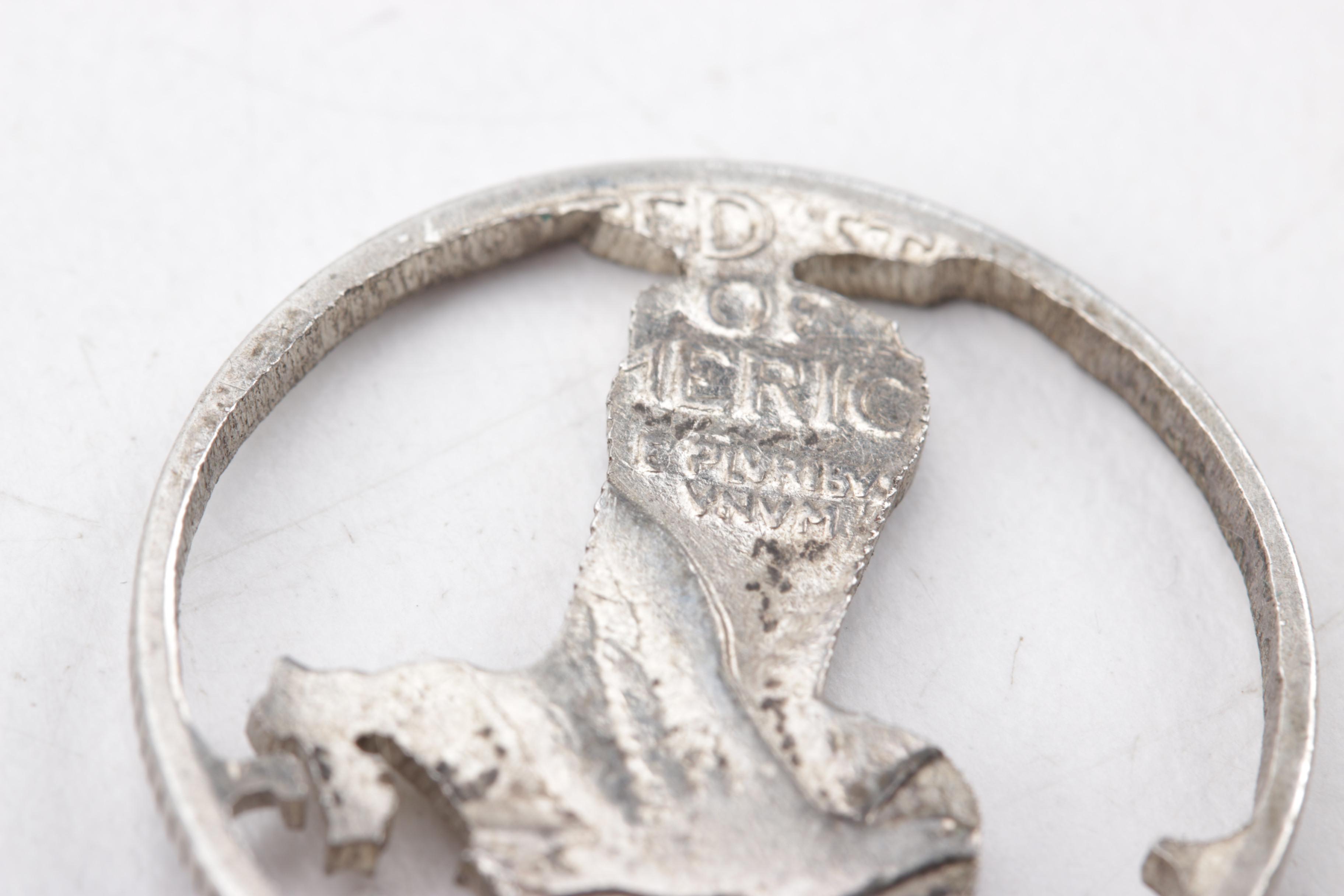 Assortment of Sterling Silver Jewelry Including Coin Pendants