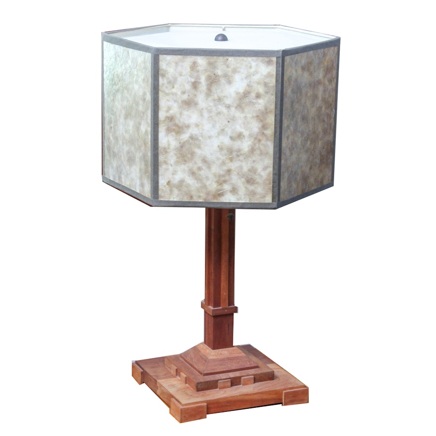 Mission Style Table Lamp