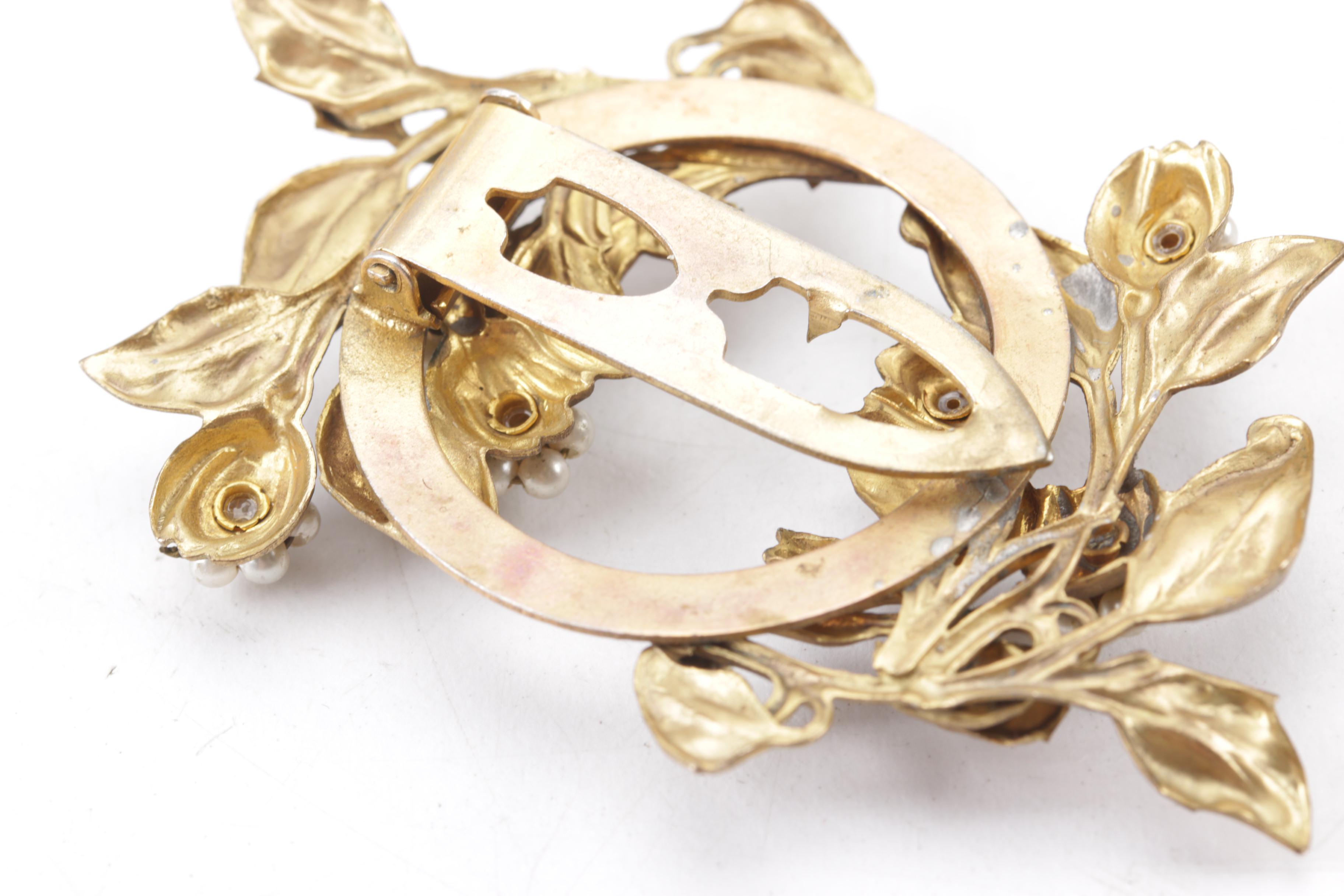 Vintage Sterling, 800 Silver and Gold Filled Brooches