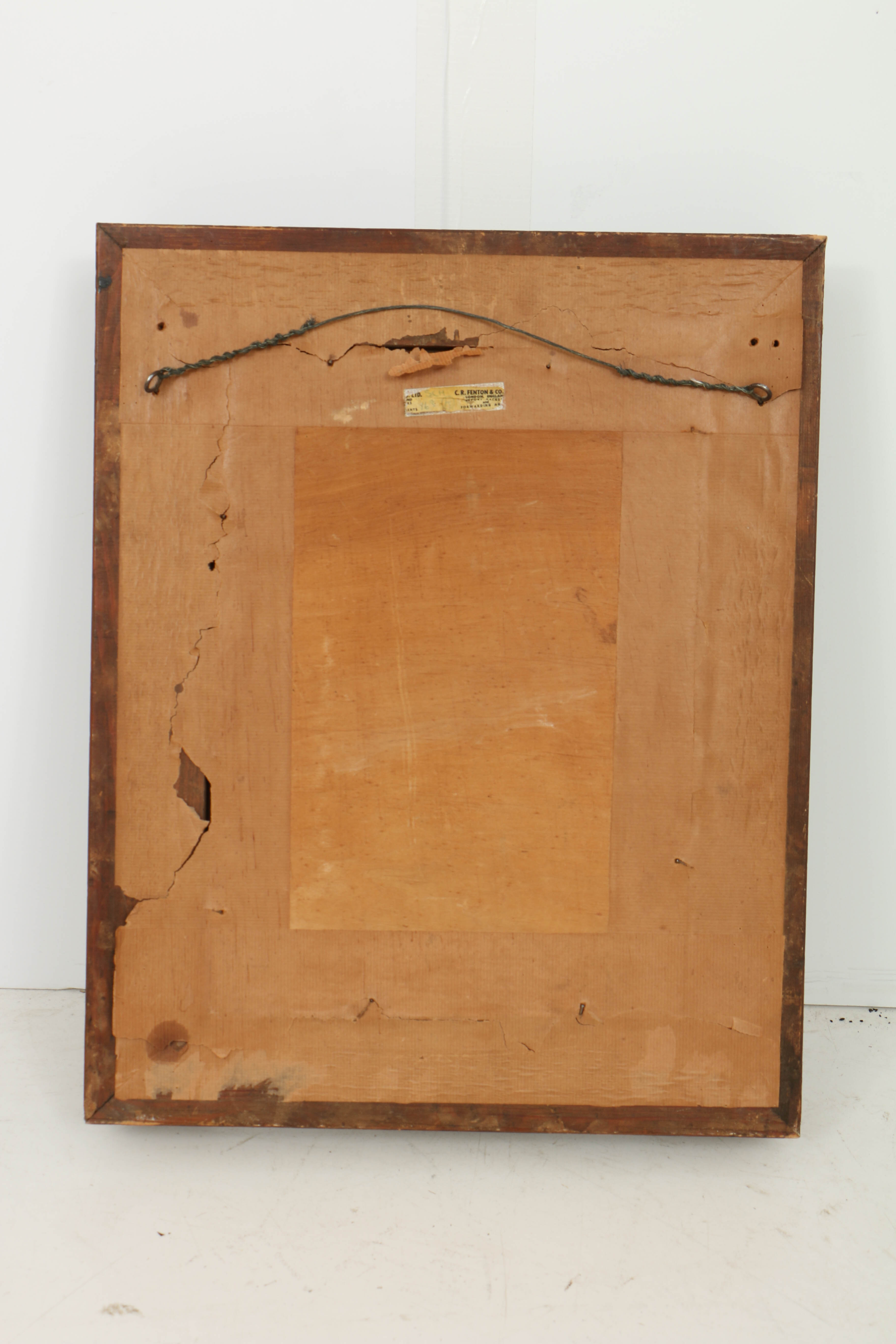 19th-Century Continental School Oil Portrait on Board of a Woman