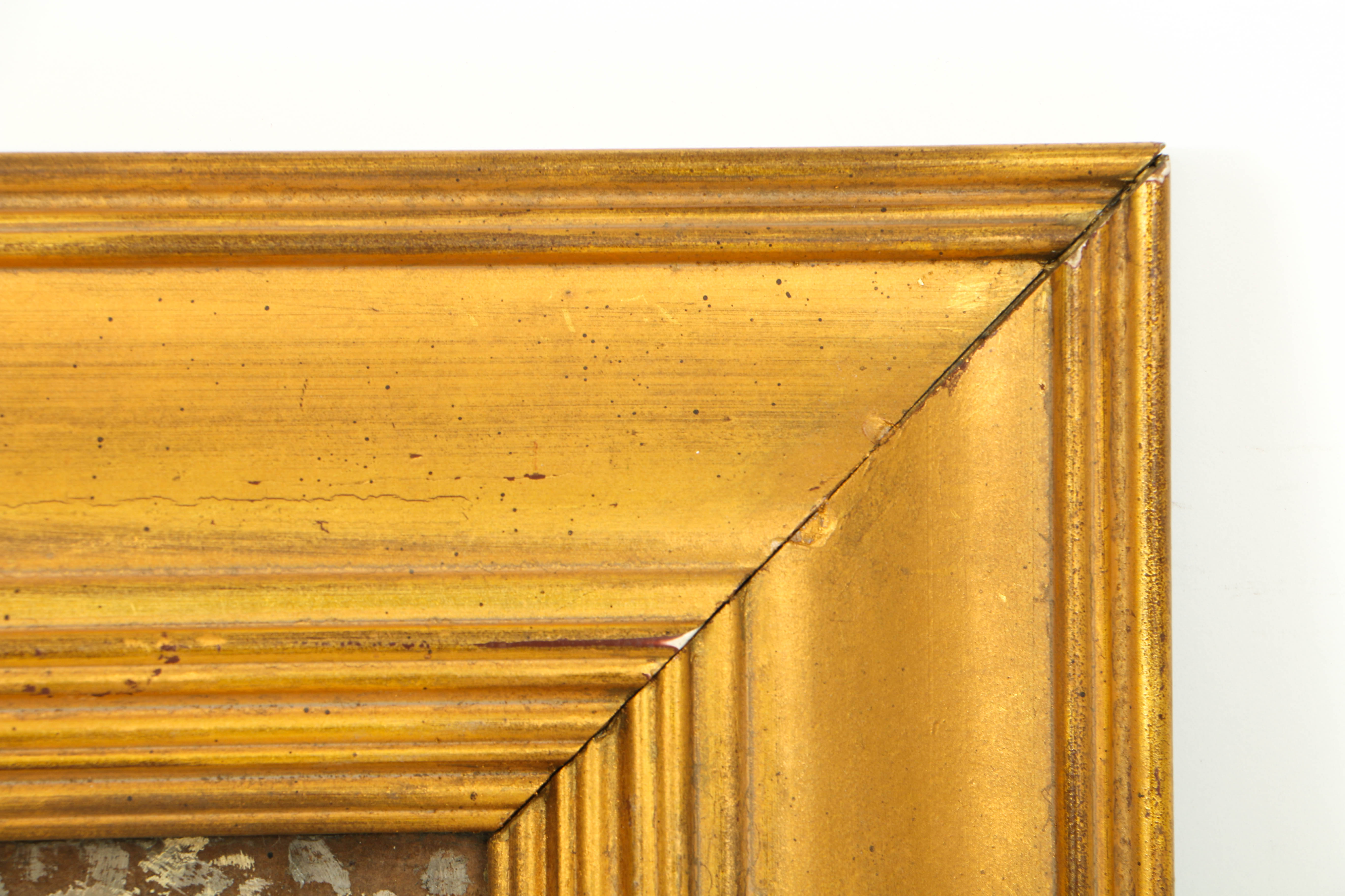 Joseph Lepine Oil Painting on Board "Le Pont Neuf"