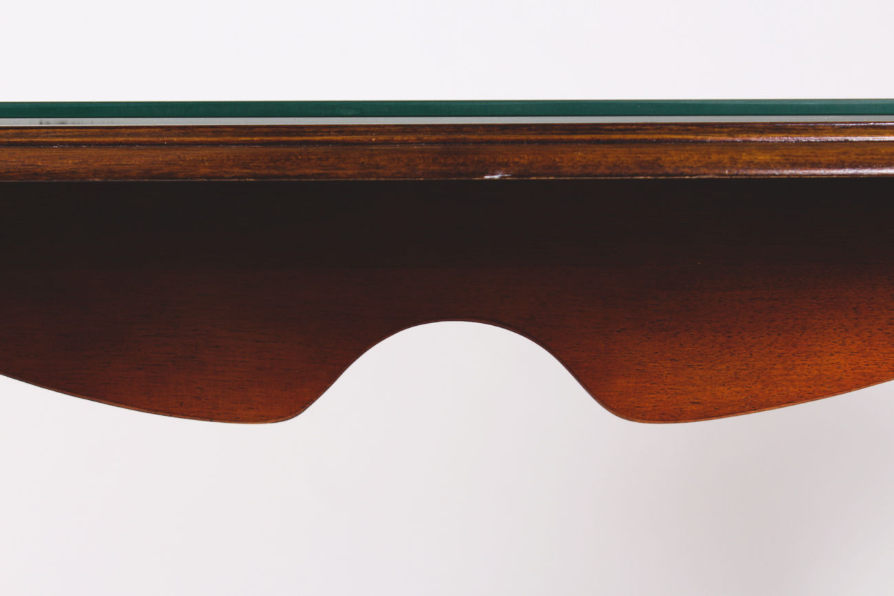 Queen Anne Style Walnut Coffee Table