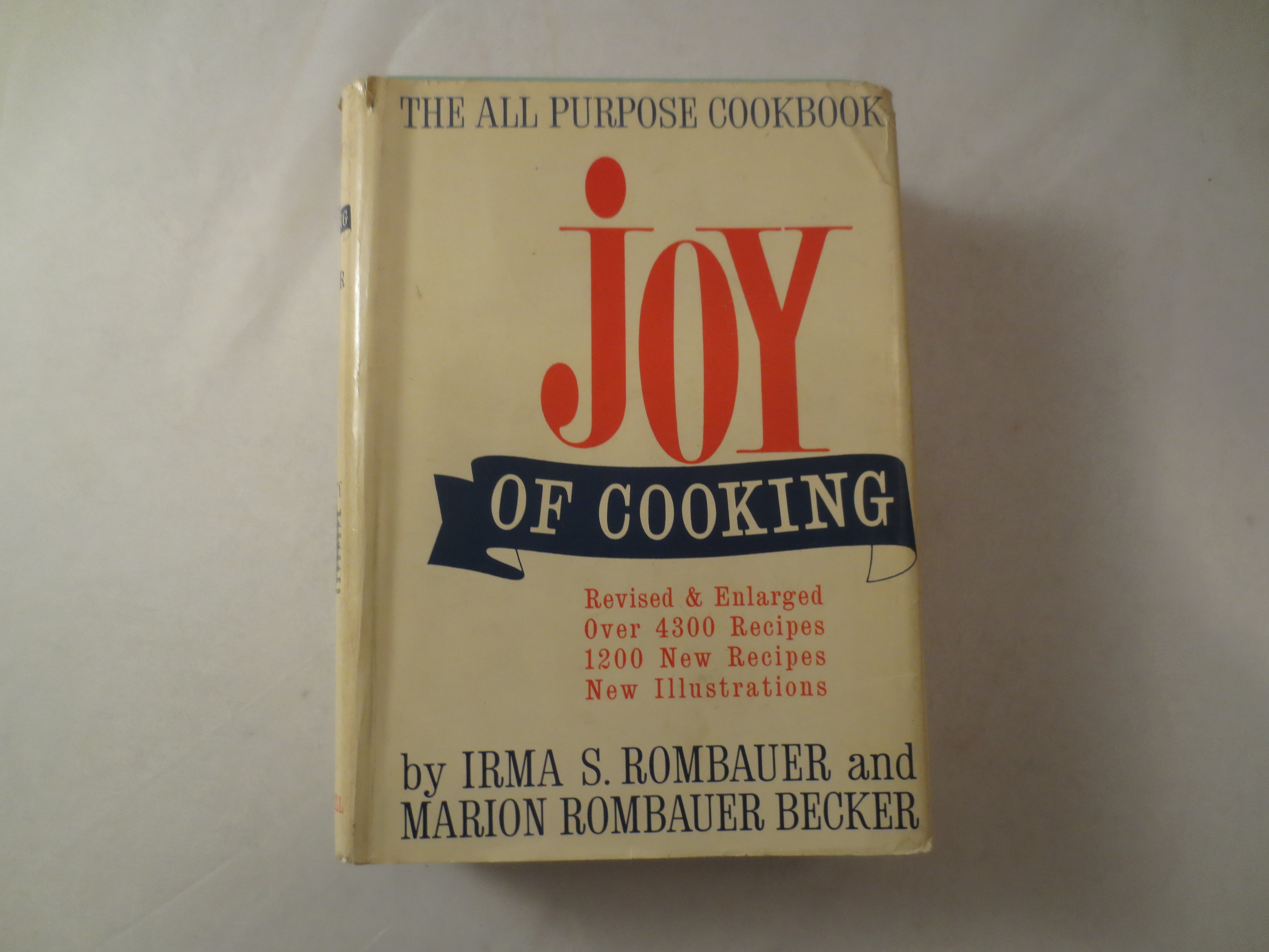 Collection of 7 Vintage & Antique Cookbooks including The Joy of Cooking, 1967