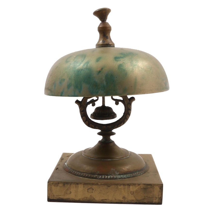 Brass Service Desk Bell