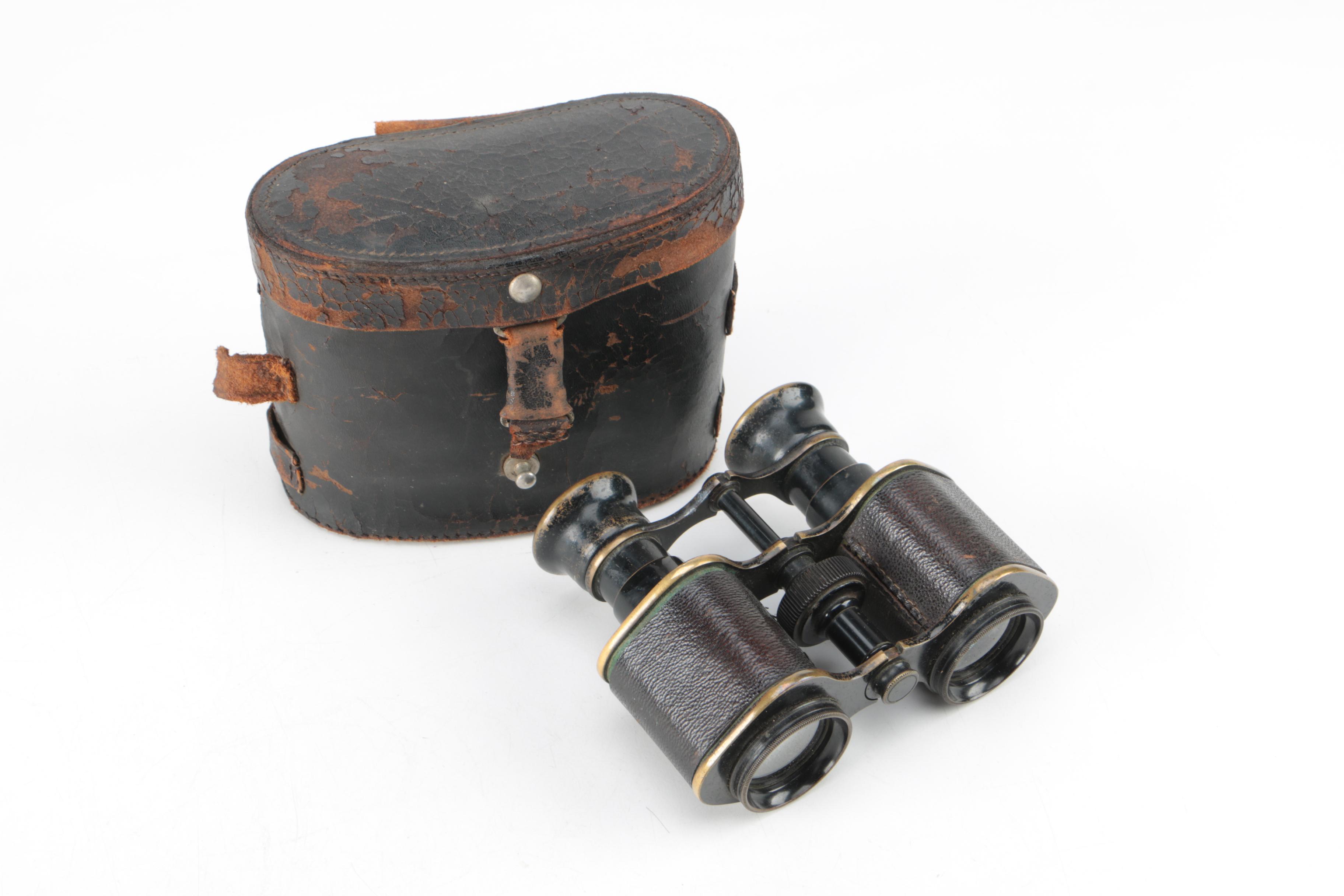 Vintage Vergross Binoculars with Eikow Opera Glasses