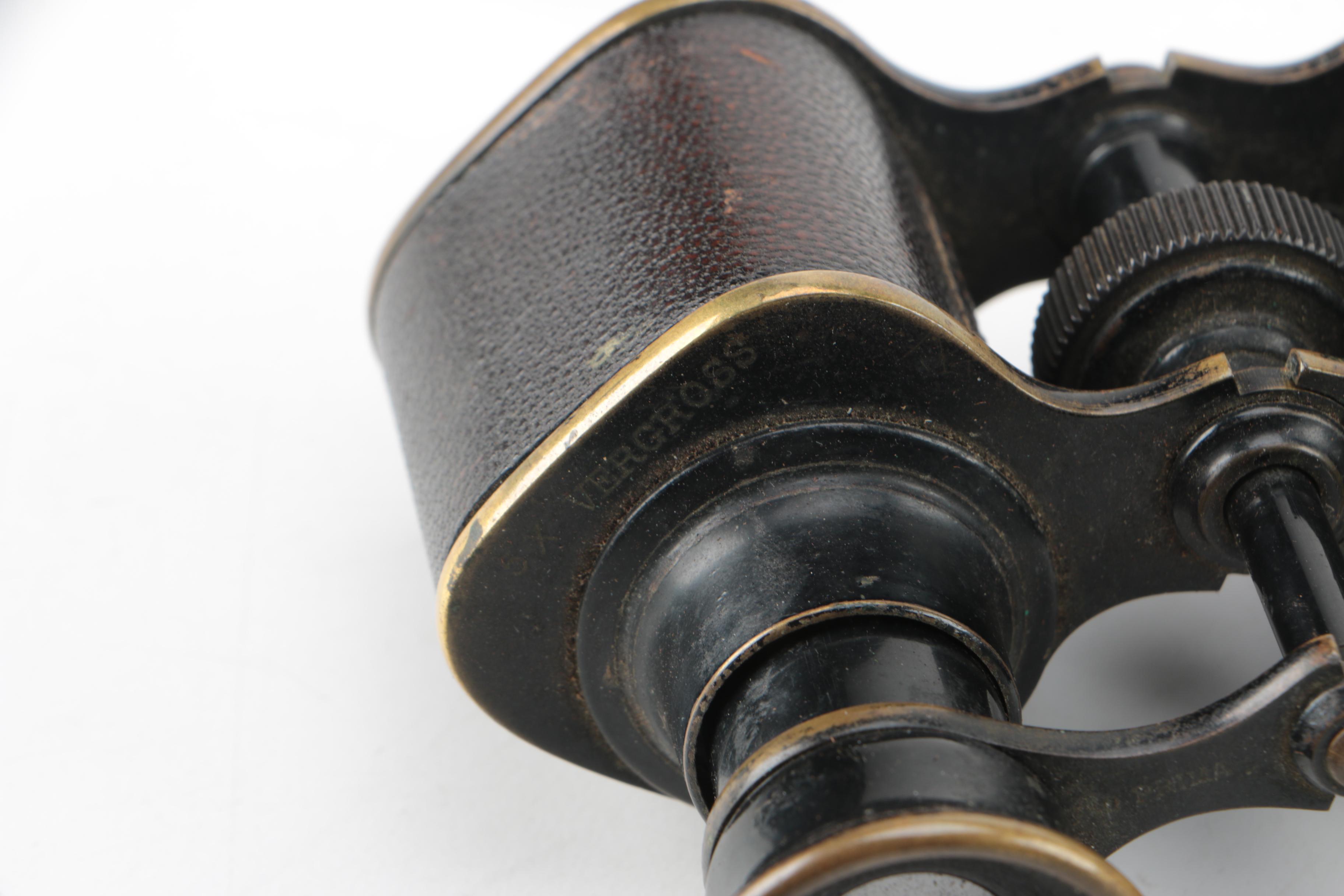 Vintage Vergross Binoculars with Eikow Opera Glasses