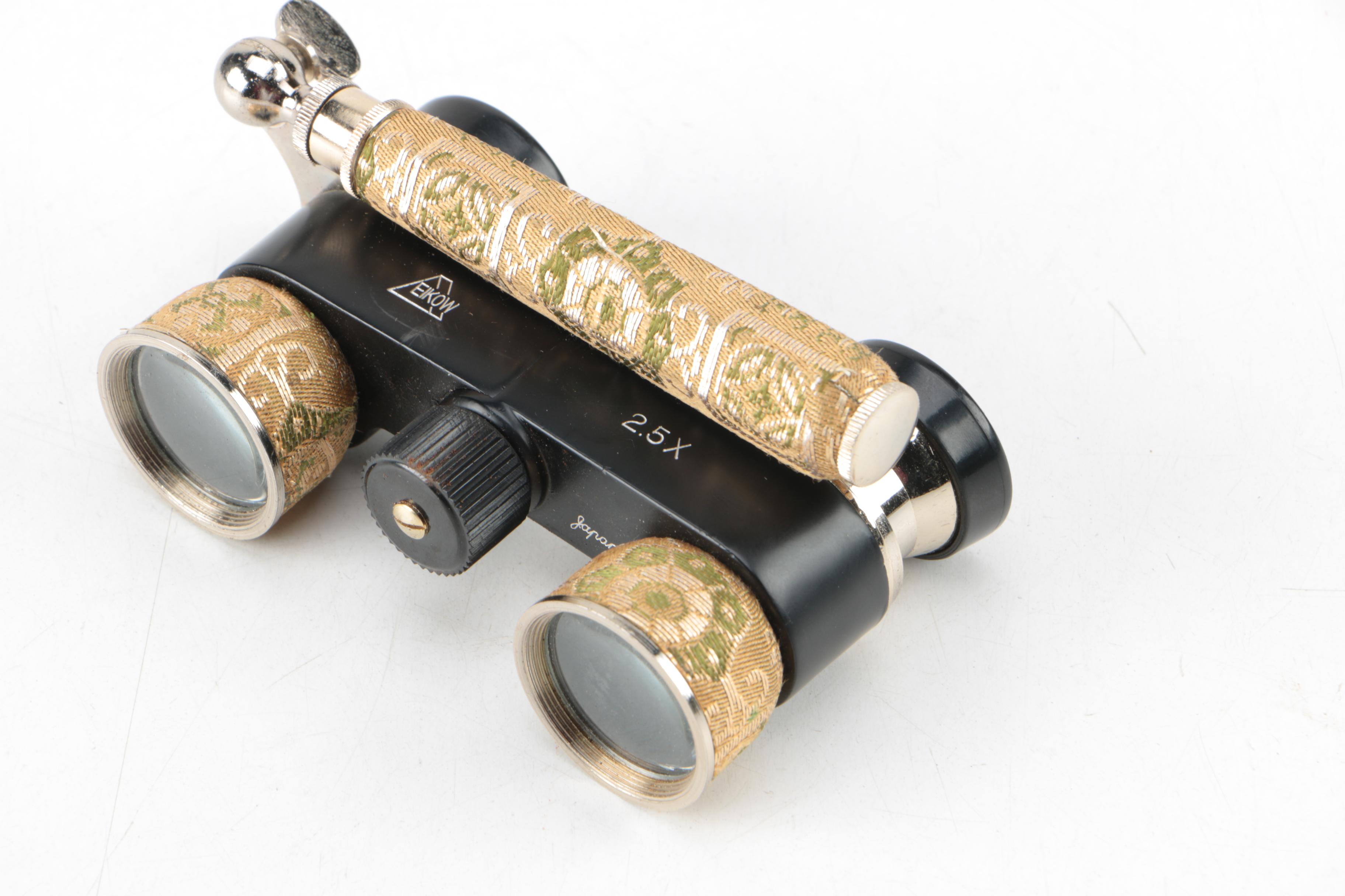 Vintage Vergross Binoculars with Eikow Opera Glasses