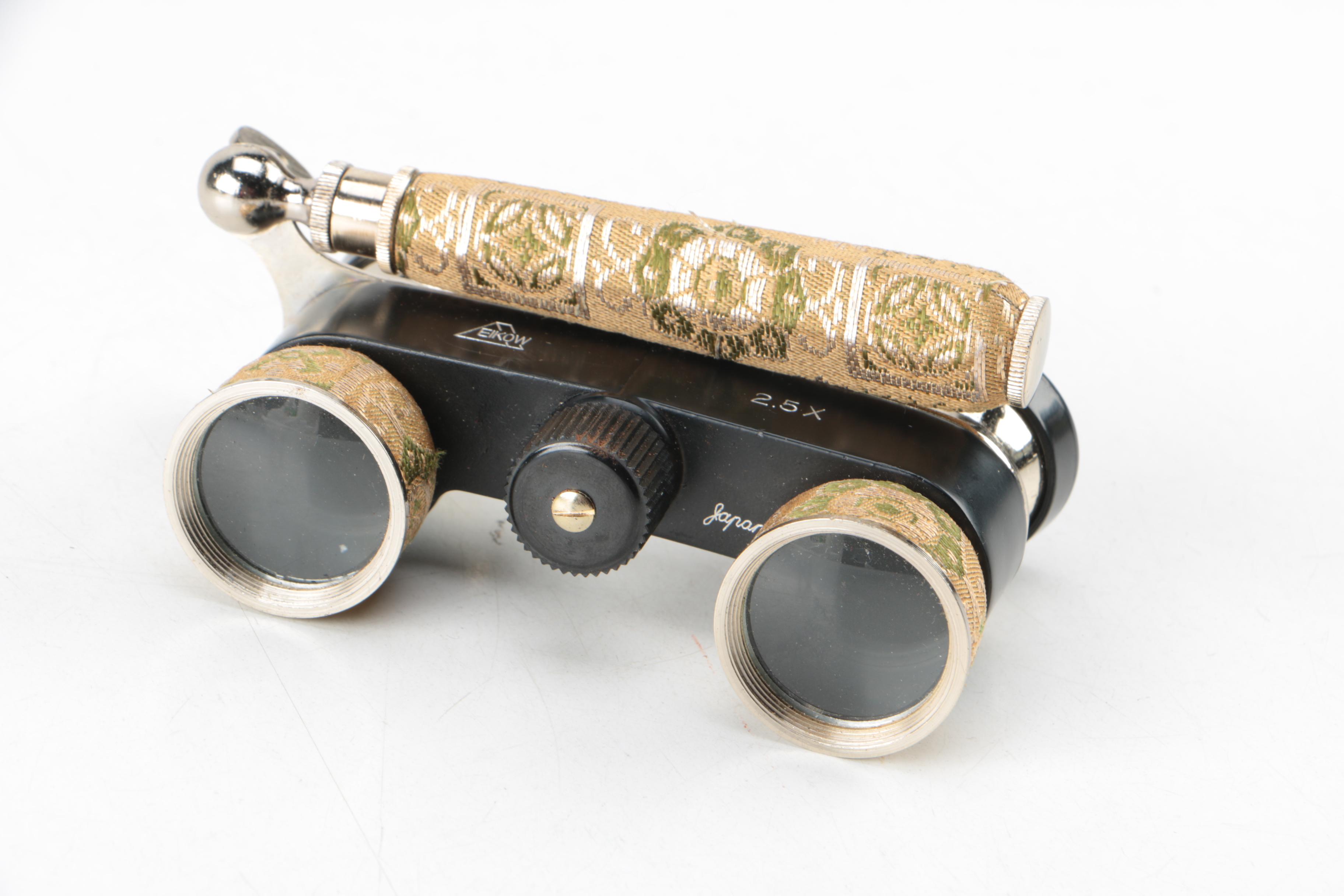 Vintage Vergross Binoculars with Eikow Opera Glasses